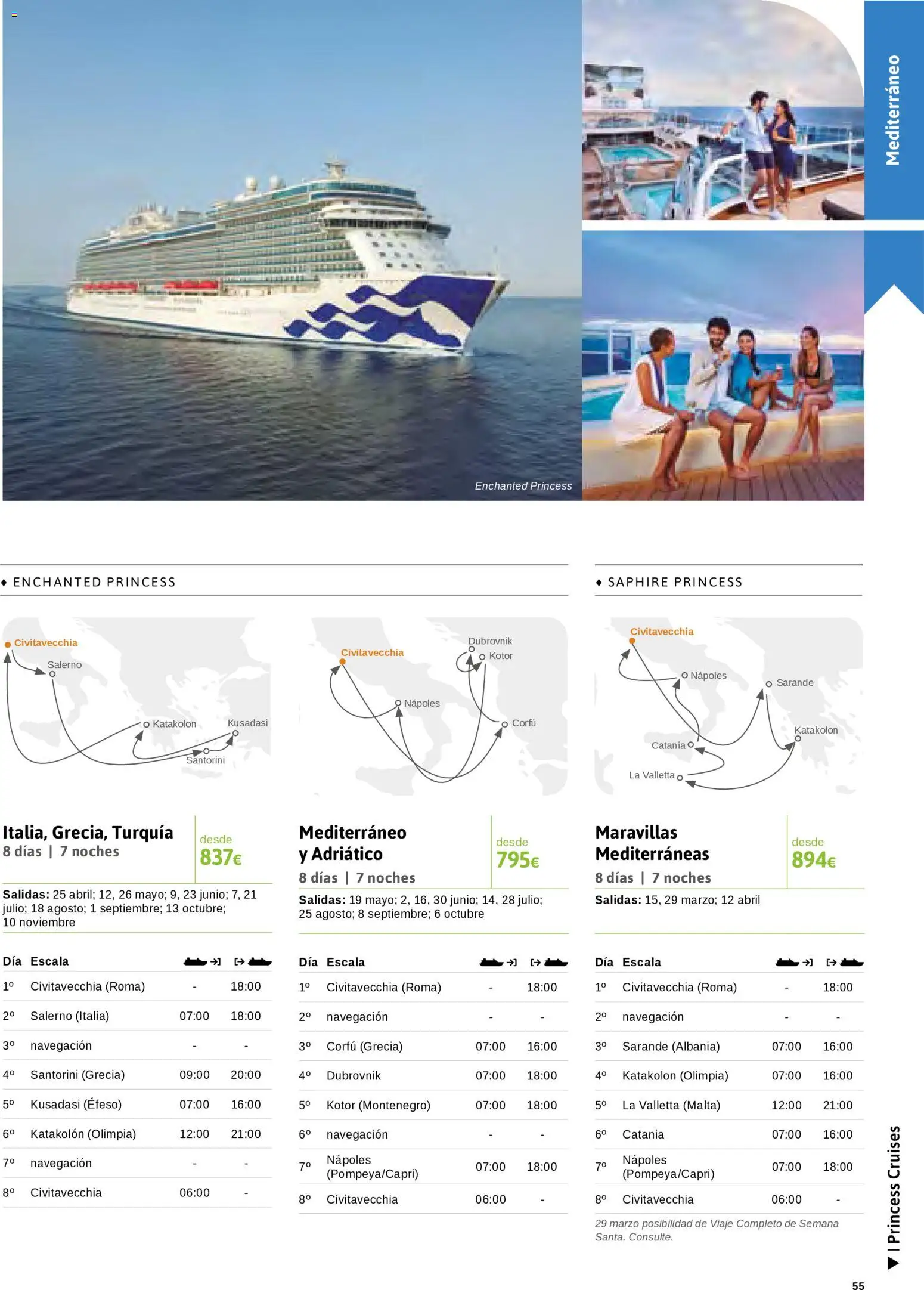 Viajes El Corte Inglés Cruceros marítimos │ válido desde el 01/01/2026 | Página: 56 | Productos: Navegación