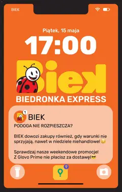 Pogląd oferty "Biedronka gazetka - Biek" - ważna od 15.05.2026