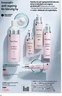 Oriflame erbjudanden 10/26 - Förhandsvisning av reklamblad från butik Oriflame aktuell från 15/07/2026 | Sida: 102 | Produkter: Set, Serum