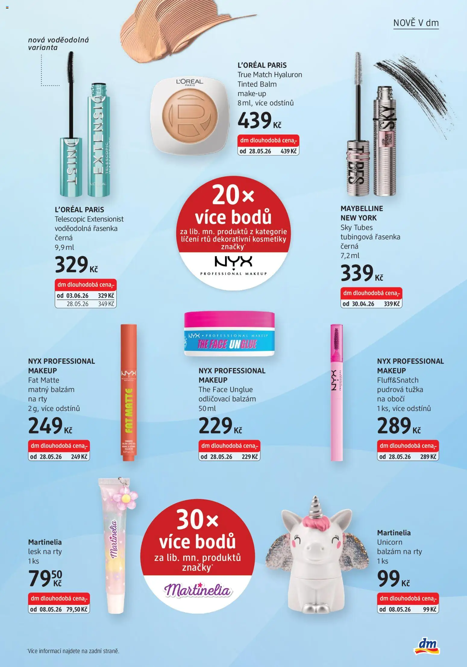 dm drogerie leták od 04.06.2026 | Strana: 21 | Produkty: Nyx, Makeup, Řasenka, Lesk na rty