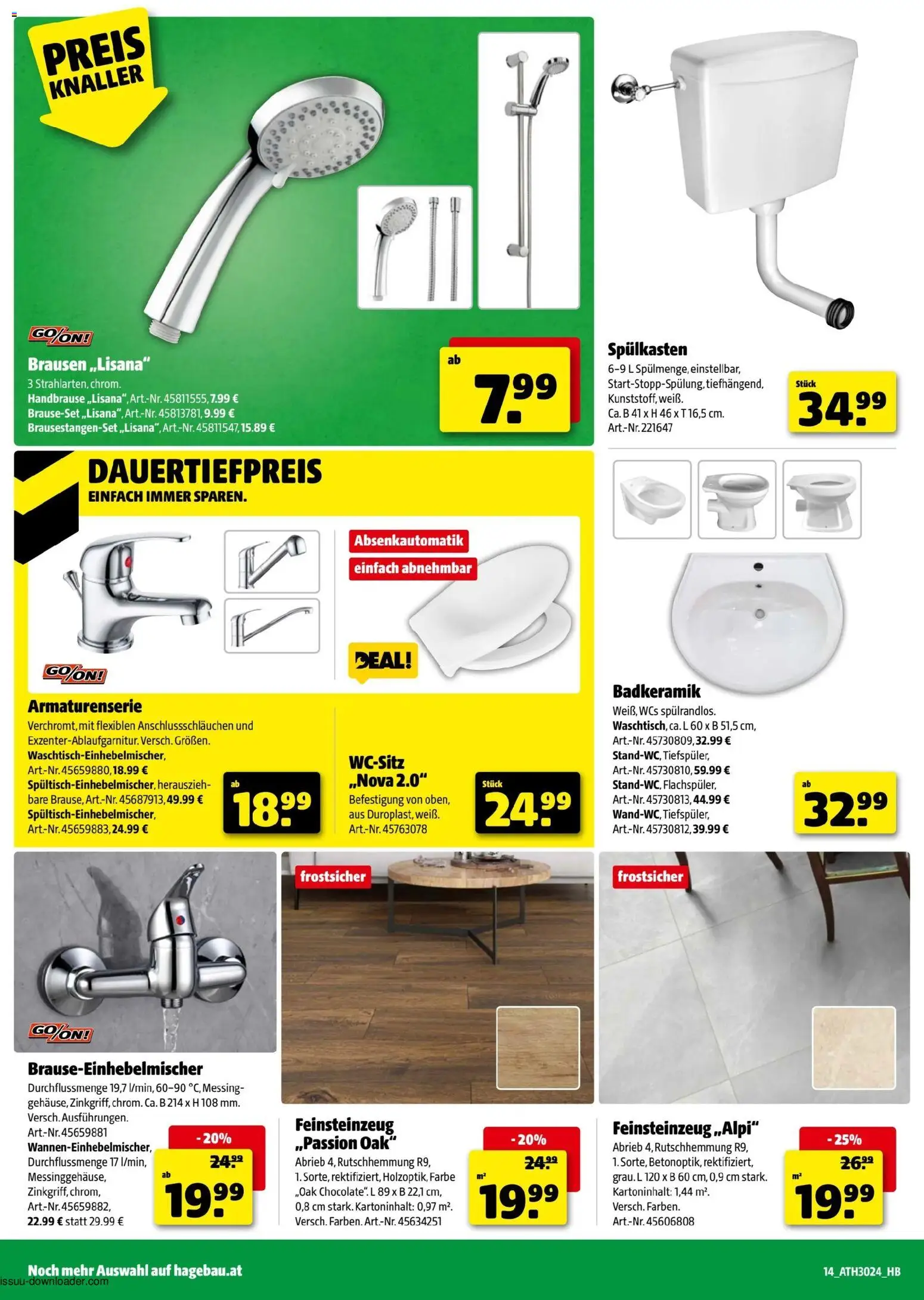 Hagebau Flugblatt gültig ab 01.06.2026 | Seite: 14