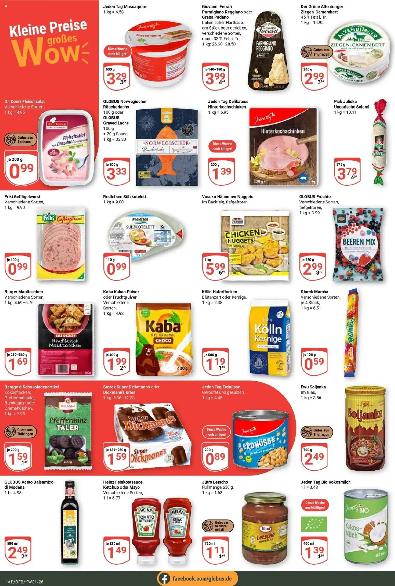 Globus Prospekt Halle (saale) – gültig ab 27.07.2026 | Seite: 4 | Produkte: Hahnchen, Erdnüsse, Rumkugeln, Steak