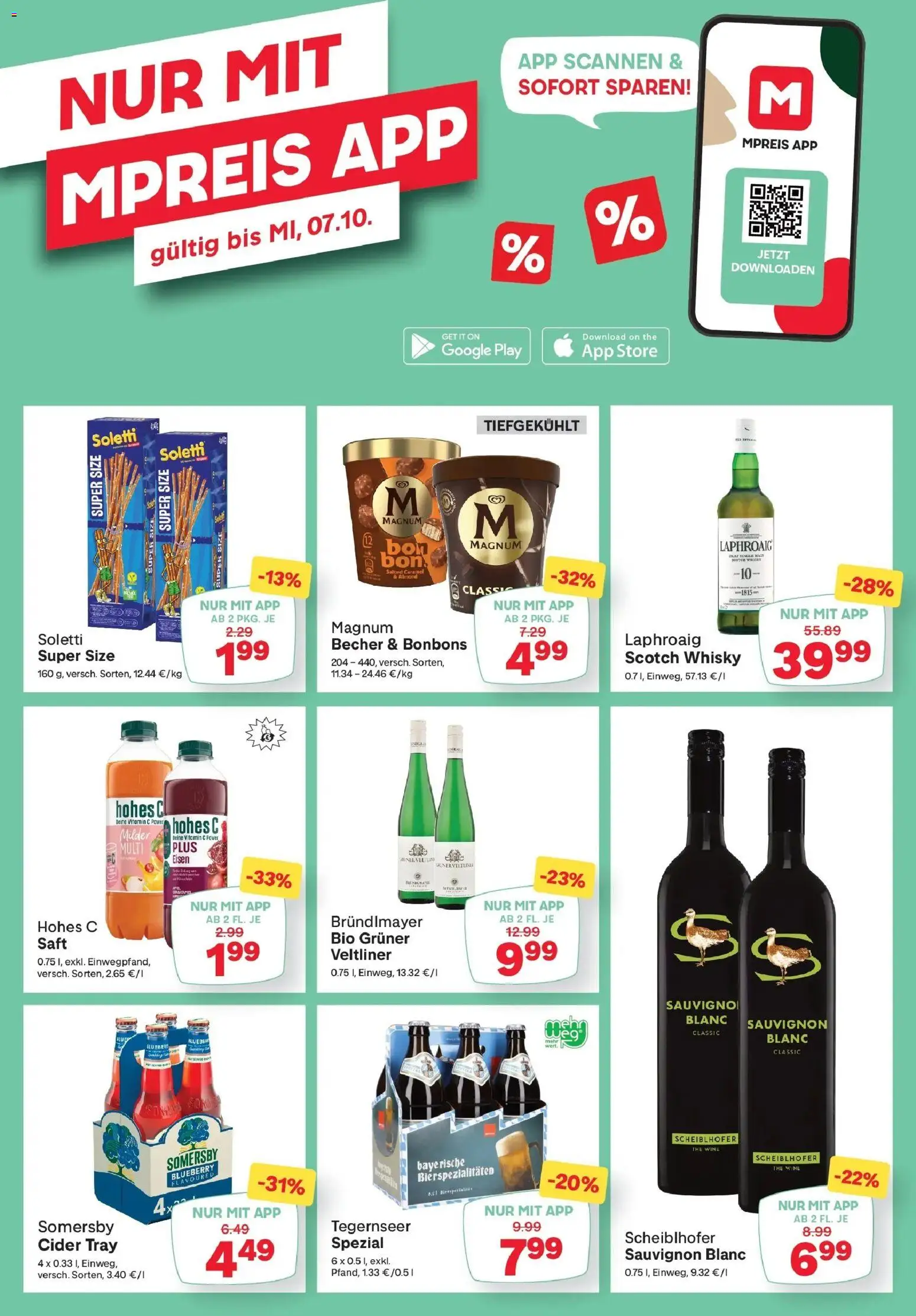 MPREIS Pfunds von 24.09.2026 - Aktuelle Angebote | Seite: 14 | Produkte: Toner, Saft