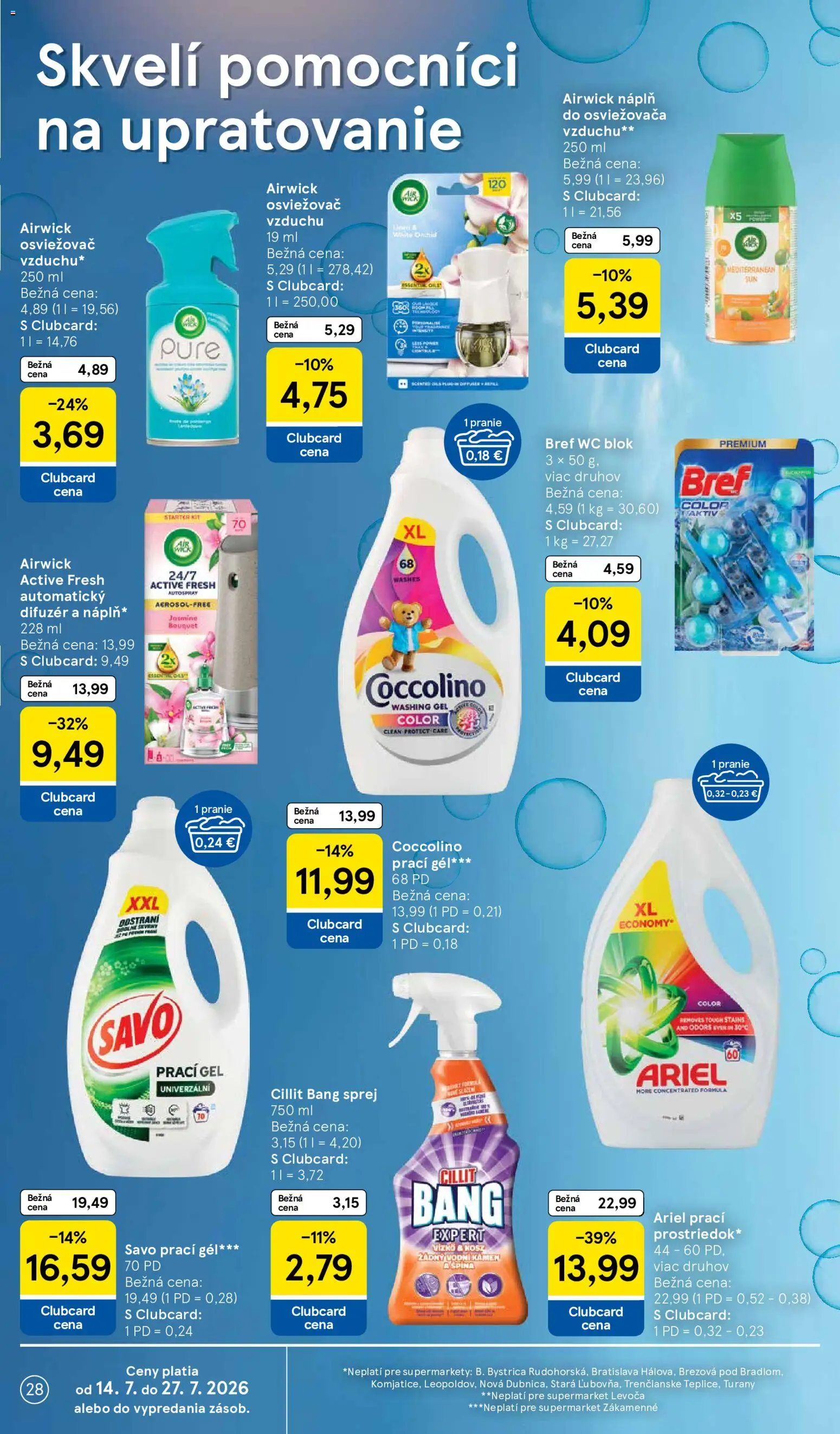 Nové Tesco akcie – leták je platný od 15.07.2026 | Strana: 28