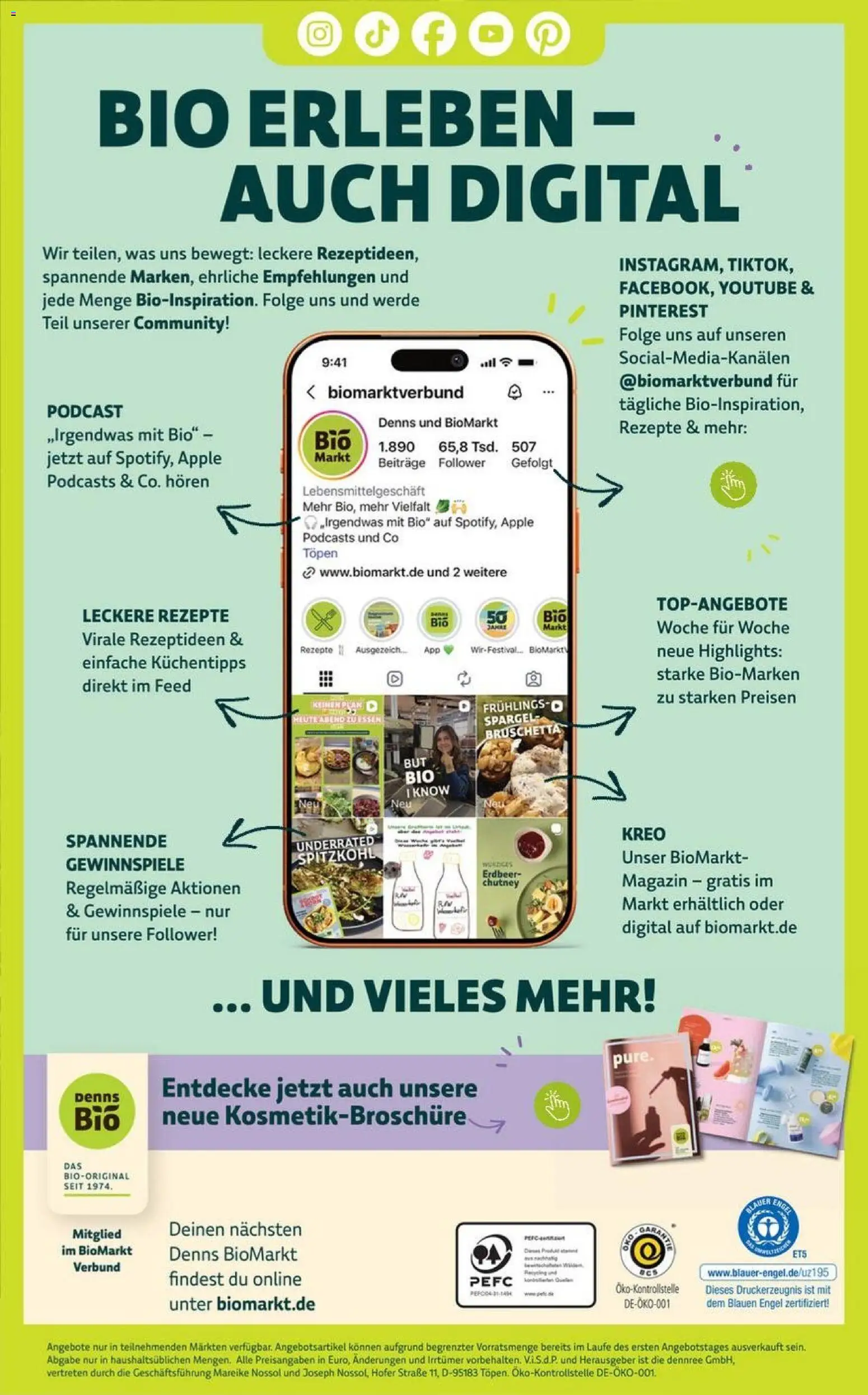 Denns BioMarkt Angebote – gültig ab 06.05.2026 | Seite: 18 | Produkte: Spargel, Apple