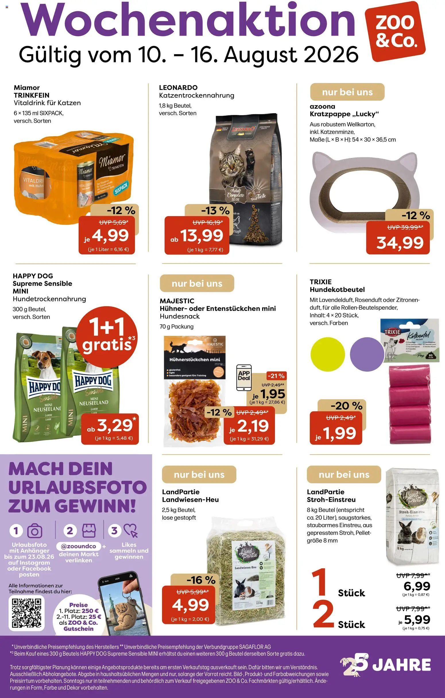 Zoo & co Prospekt – gültig ab 10.08.2026 | Seite: 1 | Produkte: Duft, Zitronen