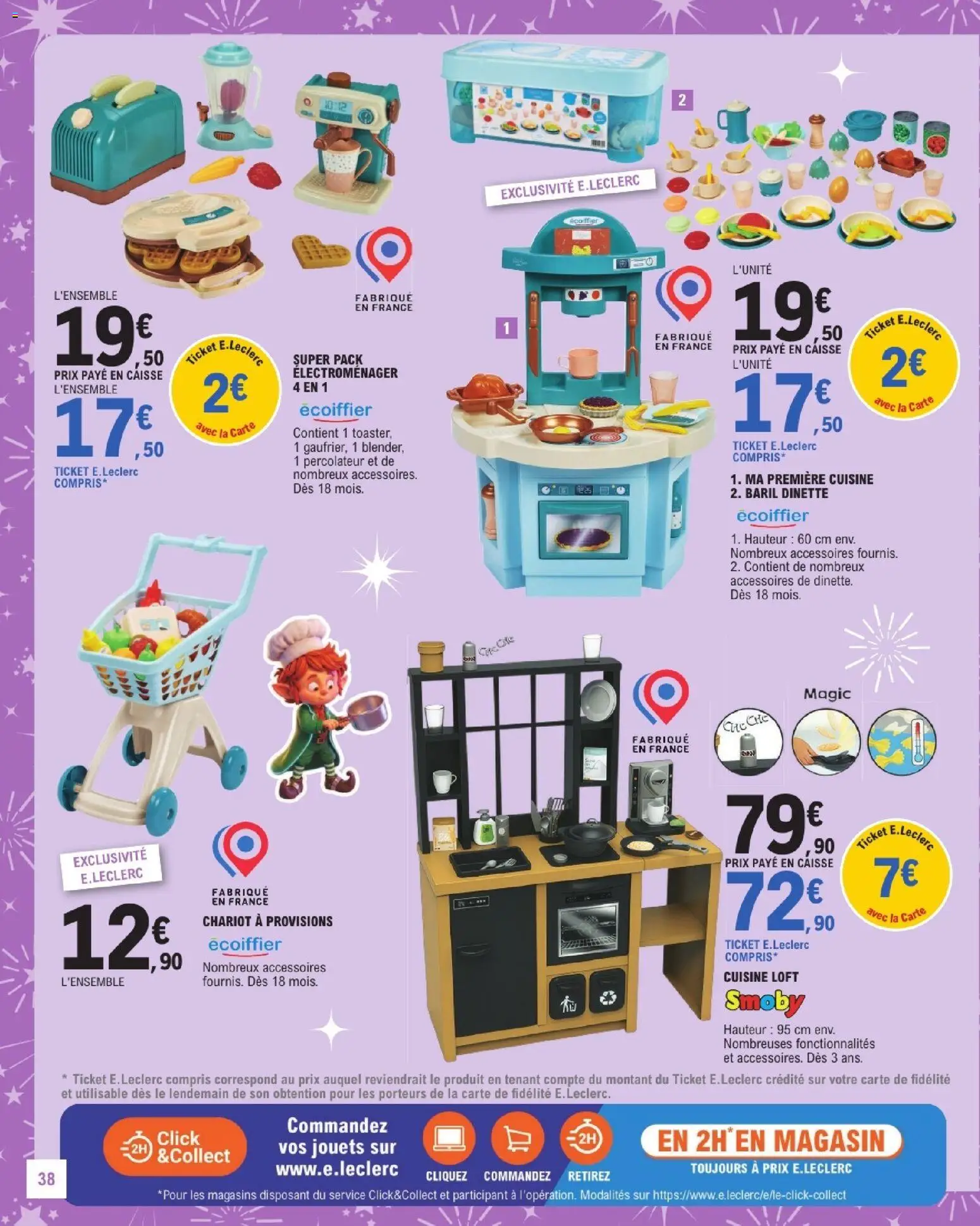 {H1} | Page: 38 | Produits: Jouets, Chariot, Thé