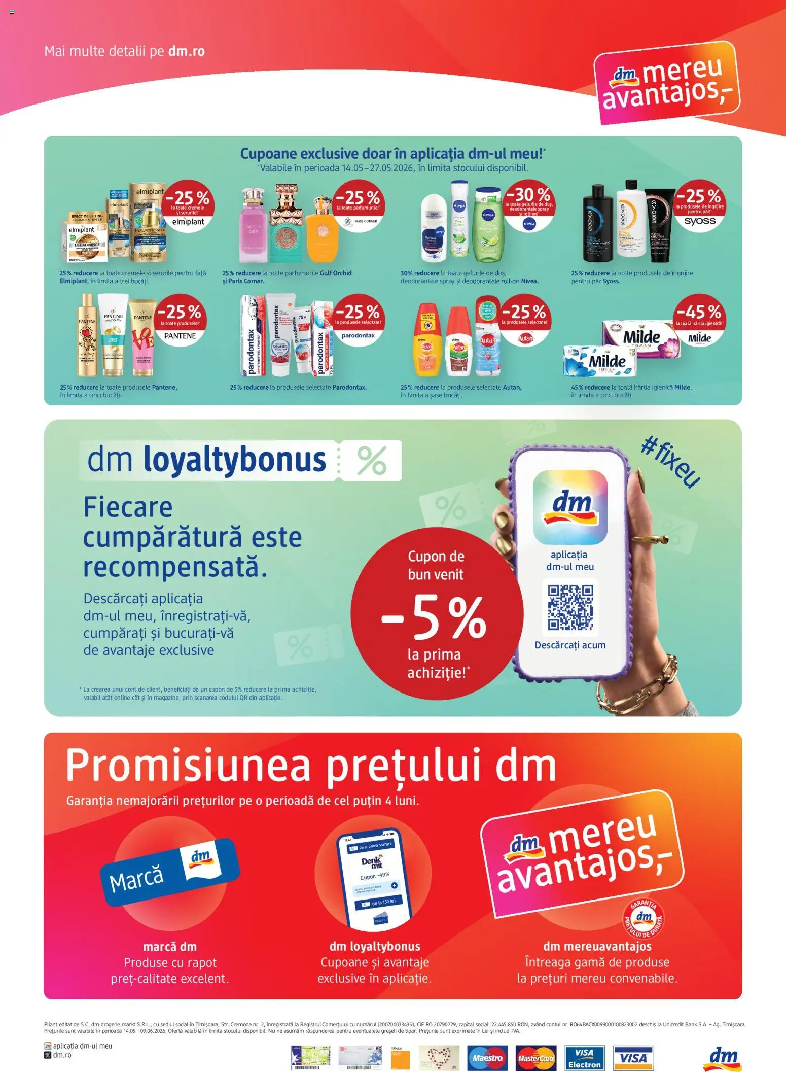 Noul catalog DM drogeriemarkt – valabil de la 14.05.2026 | Pagină: 4