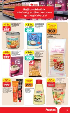 AUCHAN KEDVENC CSIGA SZÁRAZTÉSZTA, többféle, 200 g, 2095 Ft/kg, 1795 Ft/kg - amely érvényes a következő dátumtól: 2026.09.03. | Oldal: 5