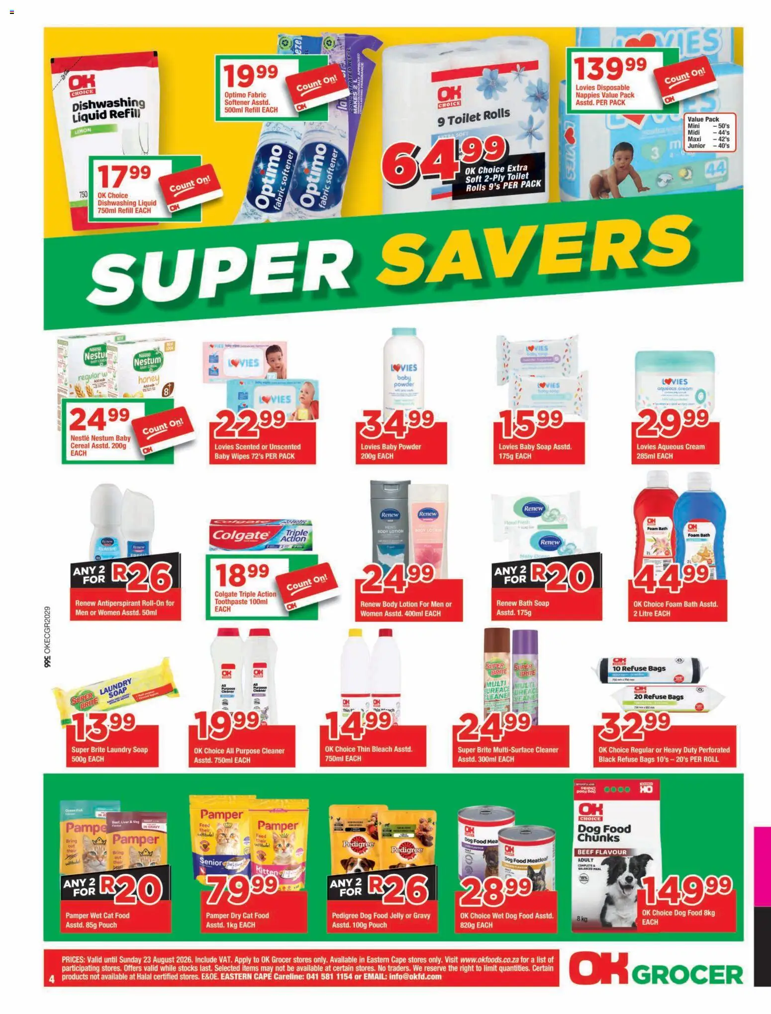 New OK Foods catalogue – valid from 12/08/2026 | Page: 4