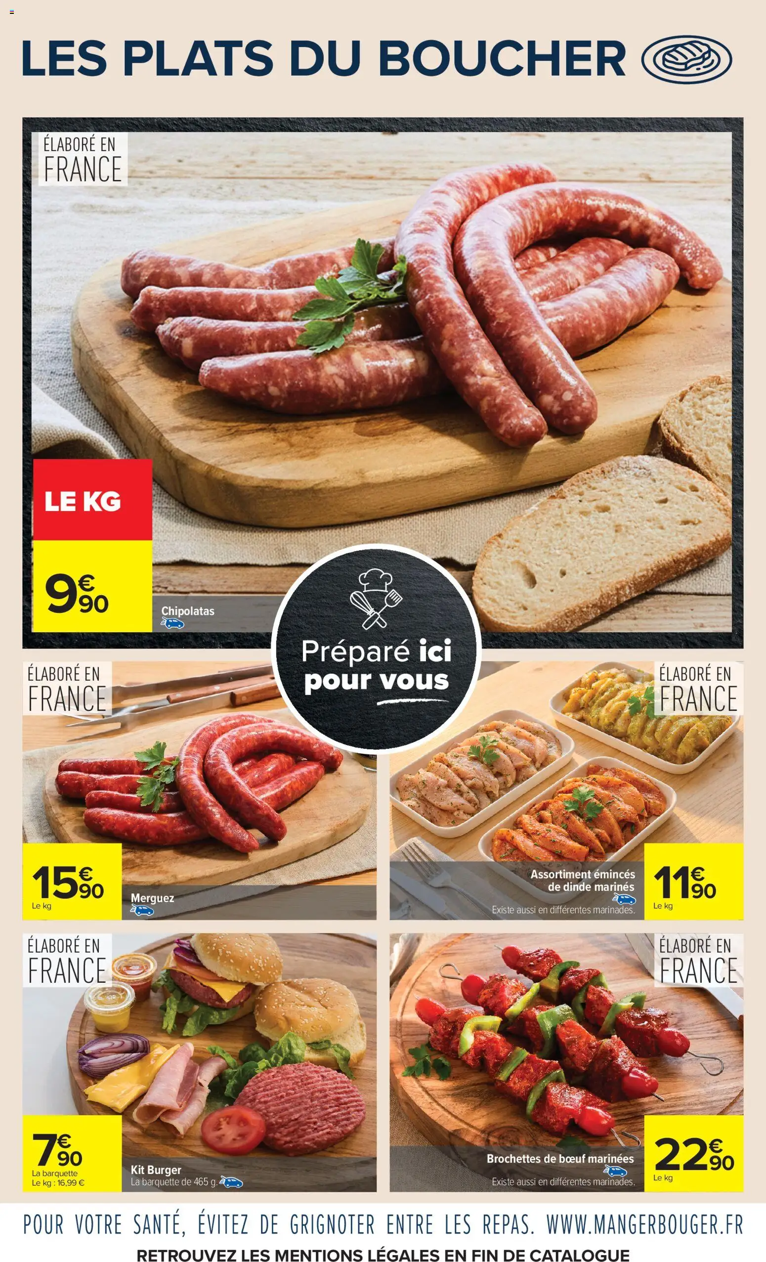 {H1} | Page: 6 | Produits: Merguez