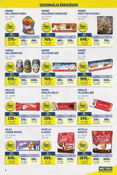 Metro Nagy Ajánlatok Kiskereskedőknek 2026/10 - amely érvényes a következő dátumtól: 2026.10.01. | Oldal: 7 | Termékek: Haribo, Édességek, Nyalóka, Csokoládé