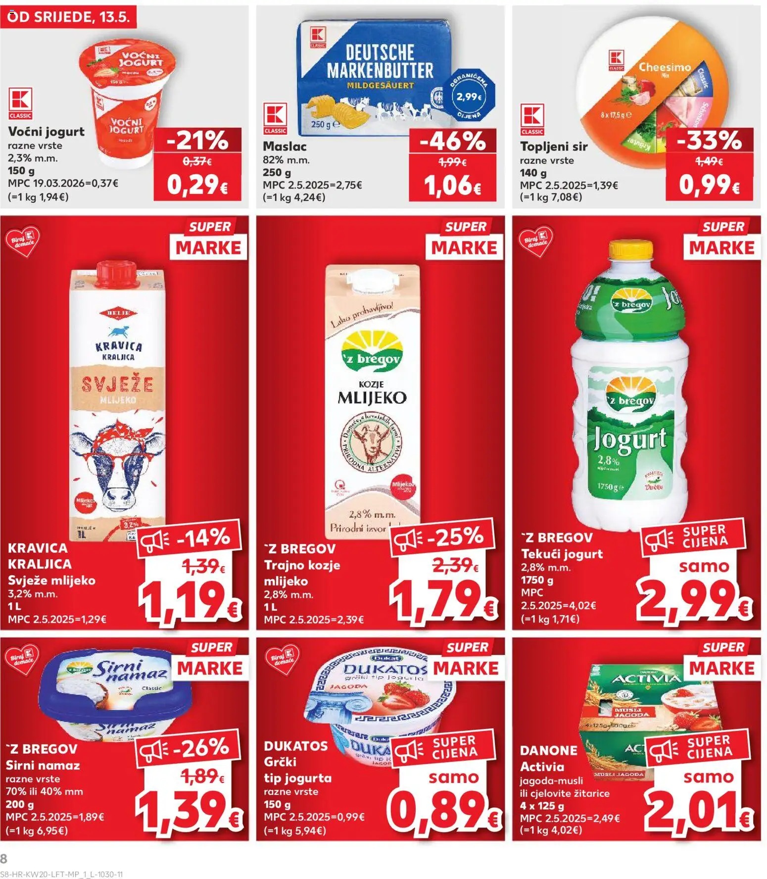 Kaufland katalog | vrijedi od 13.05.2026 | Stranica: 8