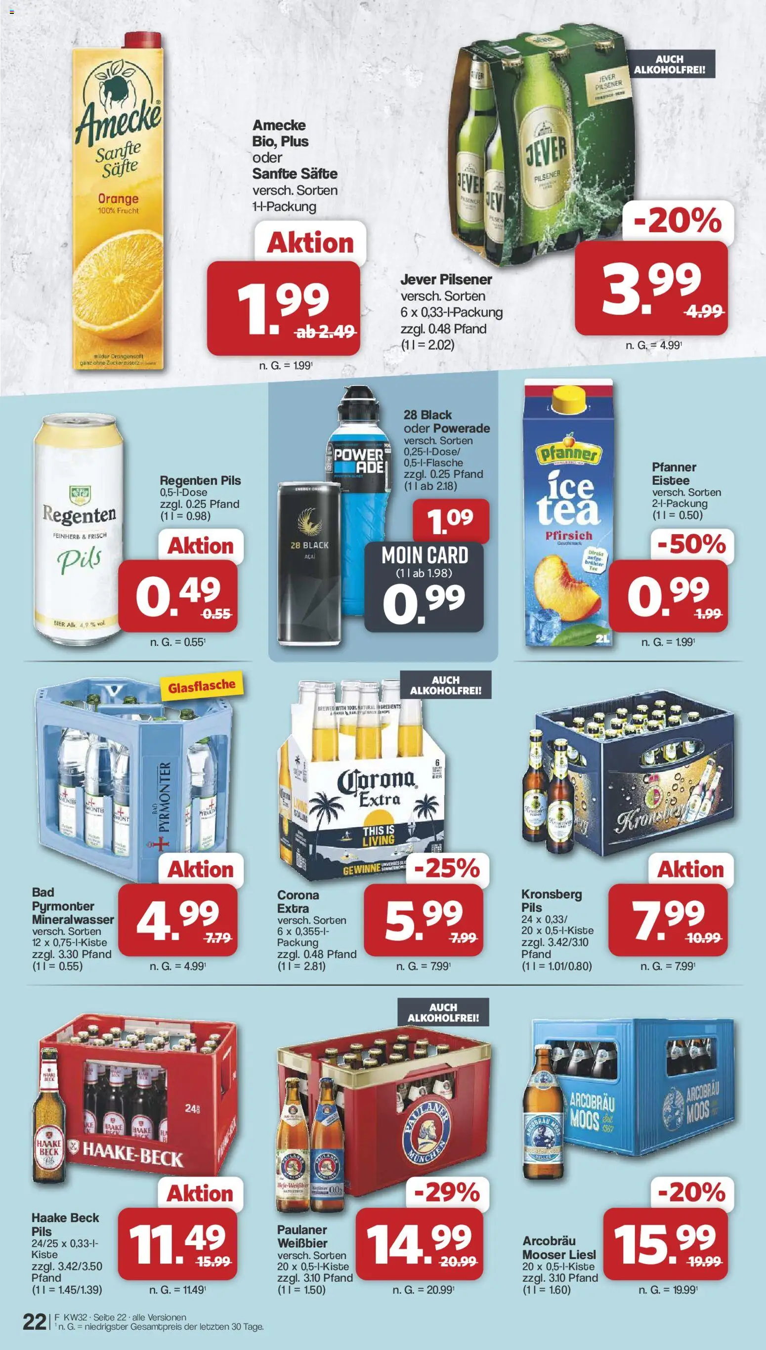 Famila Nordwest Prospekt – gültig ab 03.08.2026 | Seite: 24 | Produkte: Bier, Weißbier, Pils, Paulaner