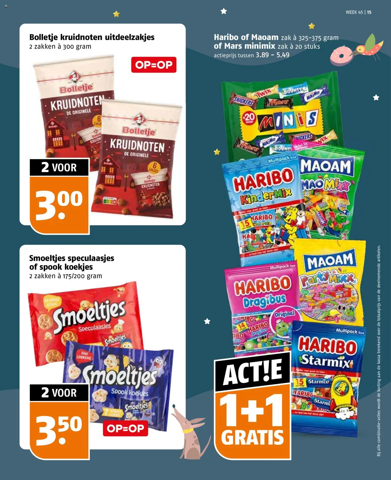 {H1} | Pagina: 15 | Producten: Koekjes, Zak, Mars, Twix