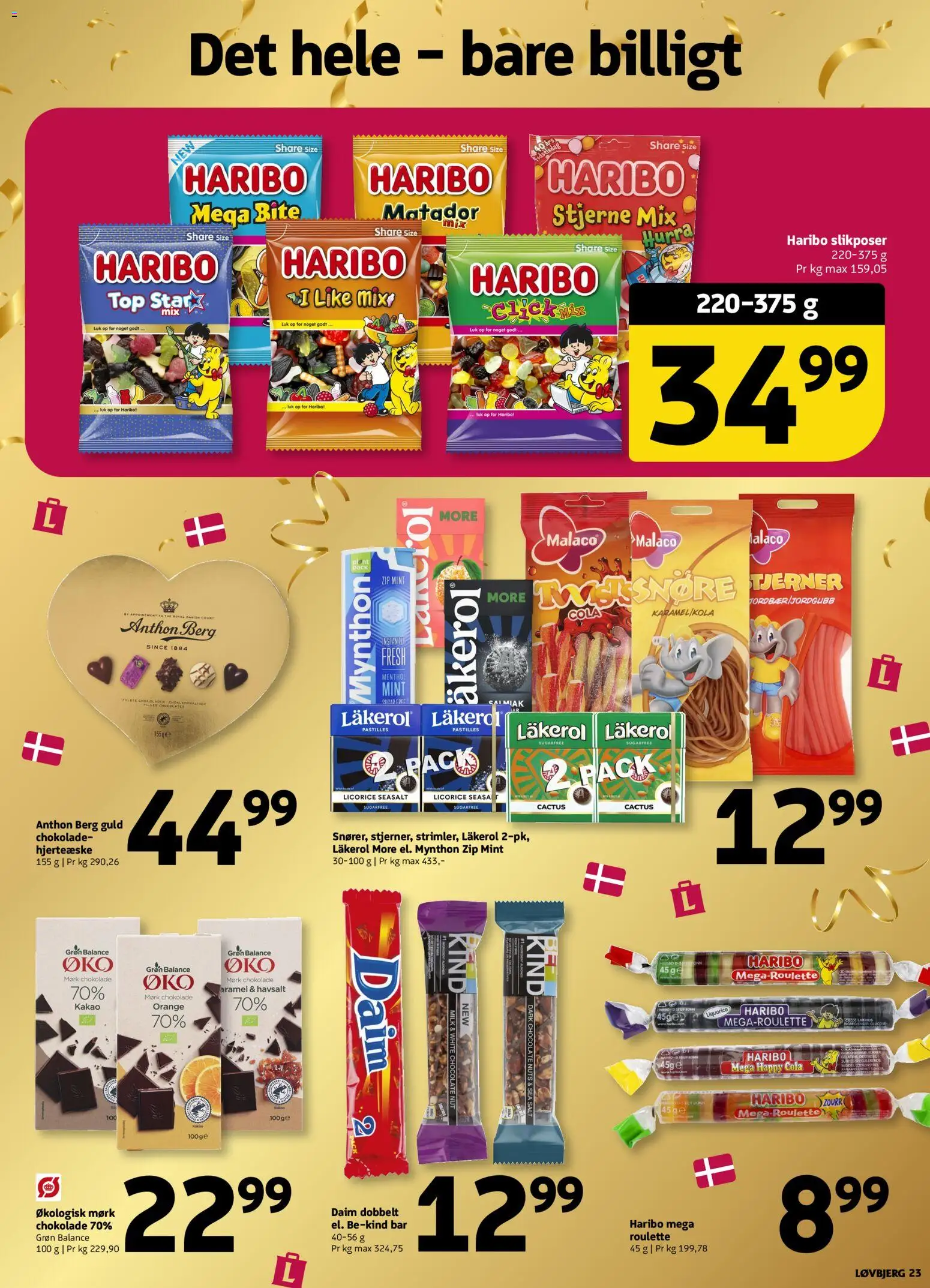 Løvbjerg tilbudsavis – gyldig fra 06.06.2026 | Side: 23 | Produkter: Chokolade, Salt, Kakao, Cola