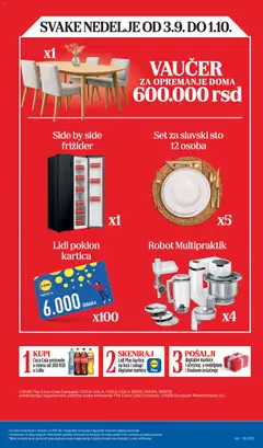 Robot Multipraktik, Robot Multipraktik - pregled Lidl kataloga - važi od 17.09.2026 | Strana: 55 | Proizvode: Sto, Fanta, Multipraktik, Frižider