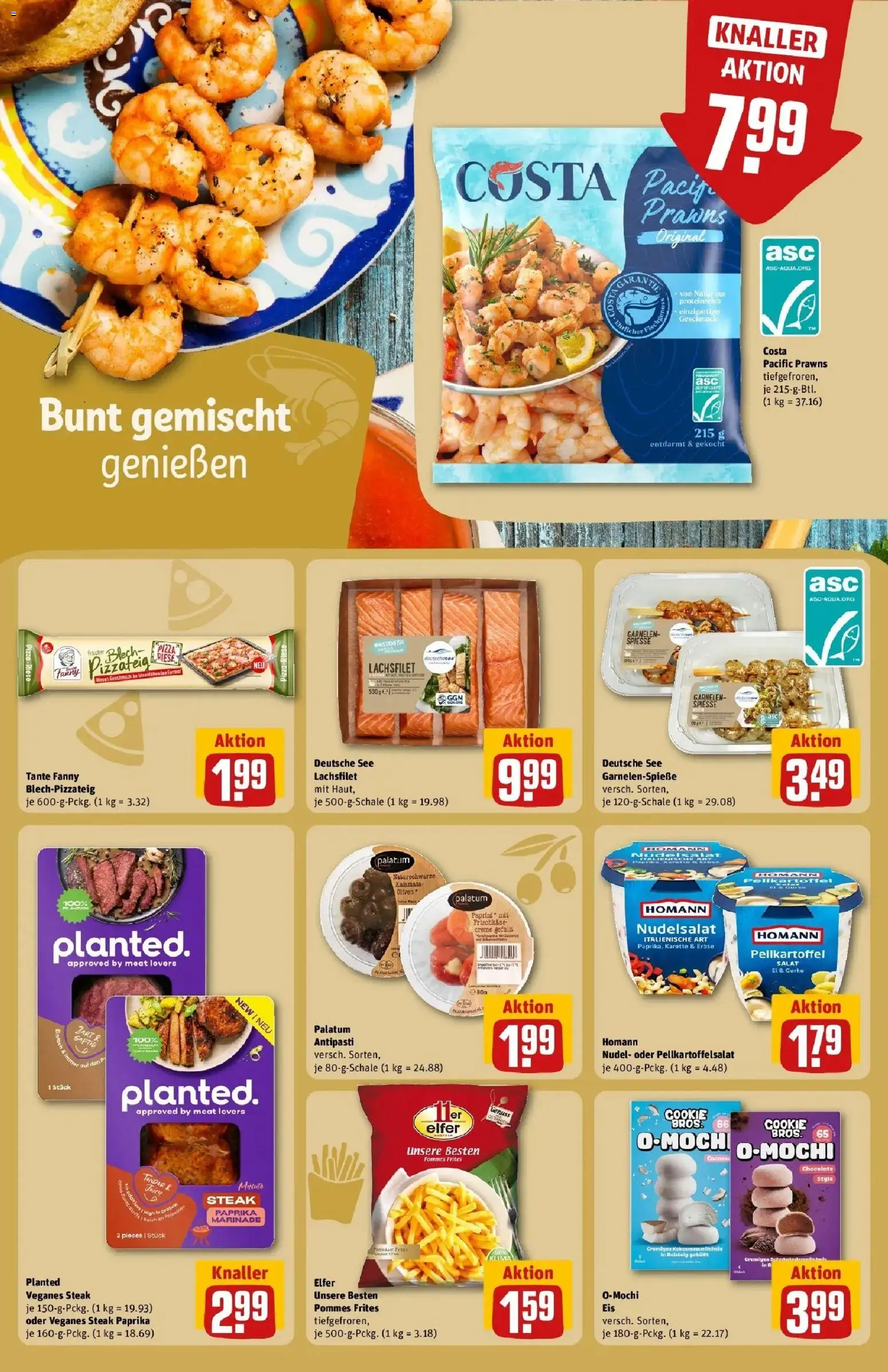 REWE Prospekt ab 14.09.2026 zum Blättern » Angebote | Seite: 20 | Produkte: Garnelen, Creme, Steak, Karotte