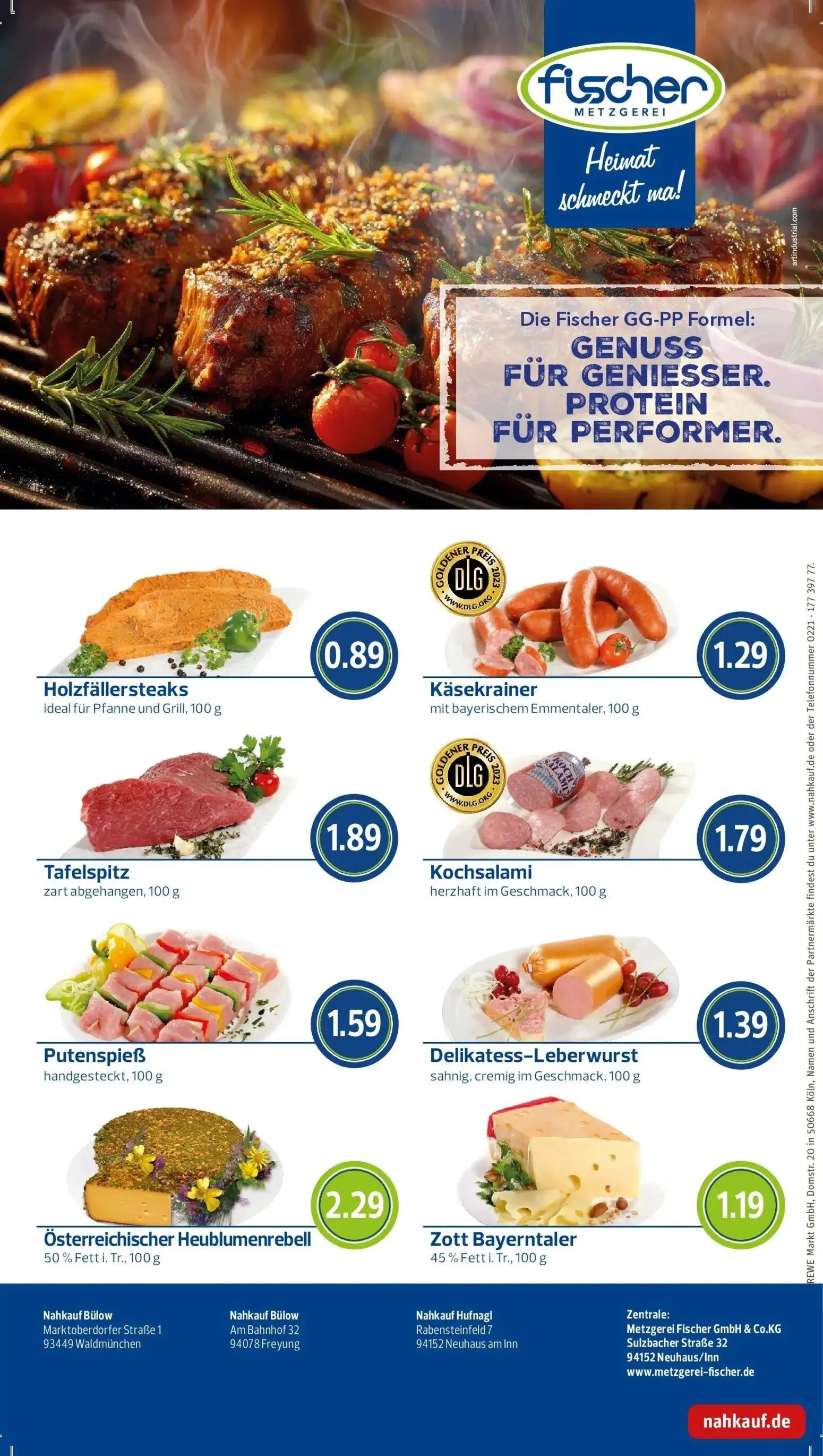 REWE Prospekt ab 10.08.2026 zum Blättern » Angebote | Seite: 8 | Produkte: Tafelspitz, Käsekrainer, Eis