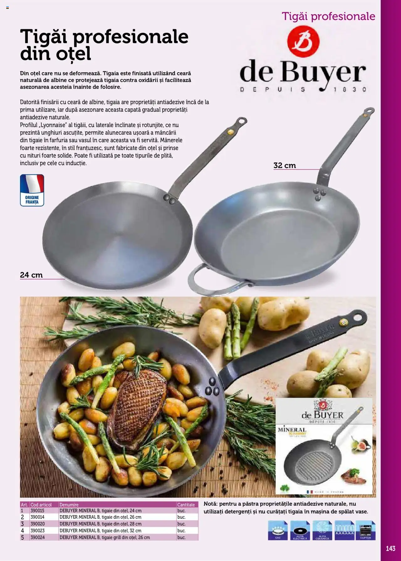 Noul catalog Metro – valabil de la 17.09.2025 | Pagină: 143 | Produse: Mașină De Spălat, Cuptor, Tigaie, Grill