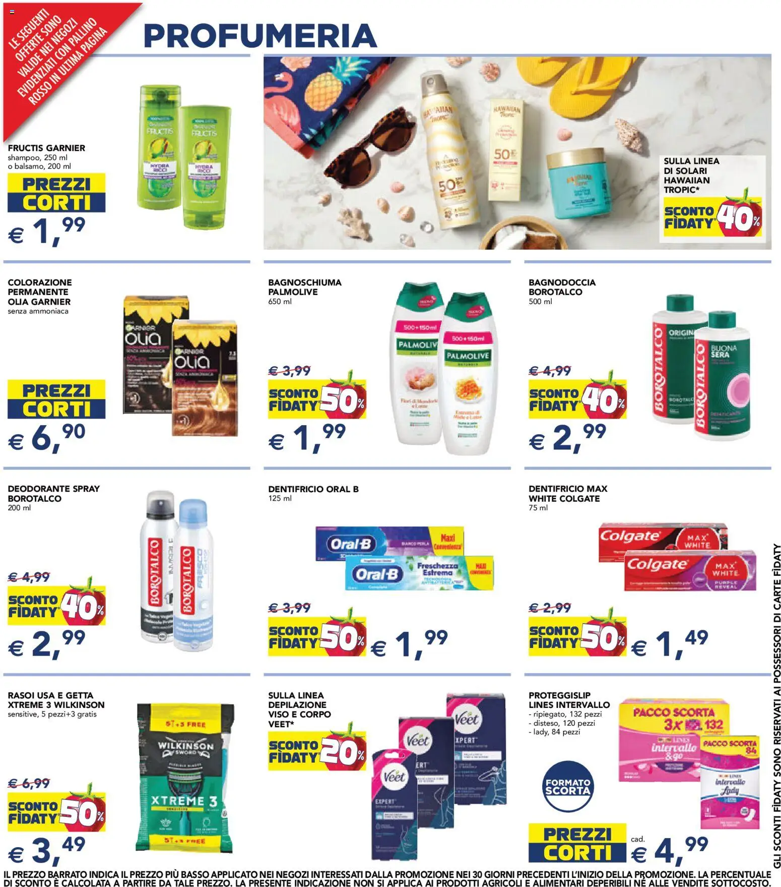 Volantino Esselunga S del 02/07/2026 | Pagina: 27 | Prodotti: Bagnoschiuma, Deodorante, Dentifricio, Olio