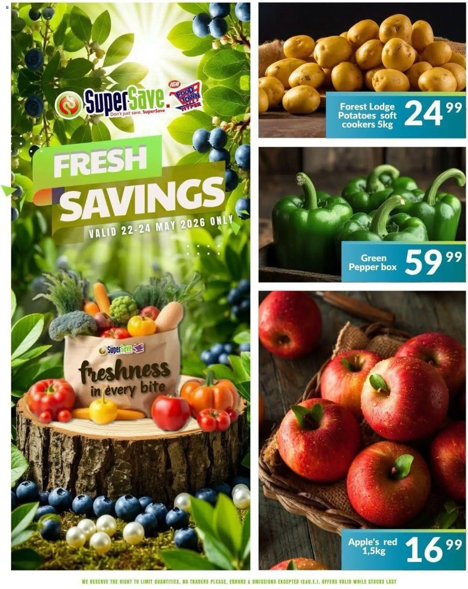 New Super Save catalogue – valid from 24.05.2026 | Page: 15 | Products: Box, Potatoes, Pepper