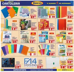 Anteprima del volantino Maury's volantino valido a partire dal 27/08/2026 | Pagina: 18 | Prodotti: Quaderno, Valigetta, Tasche
