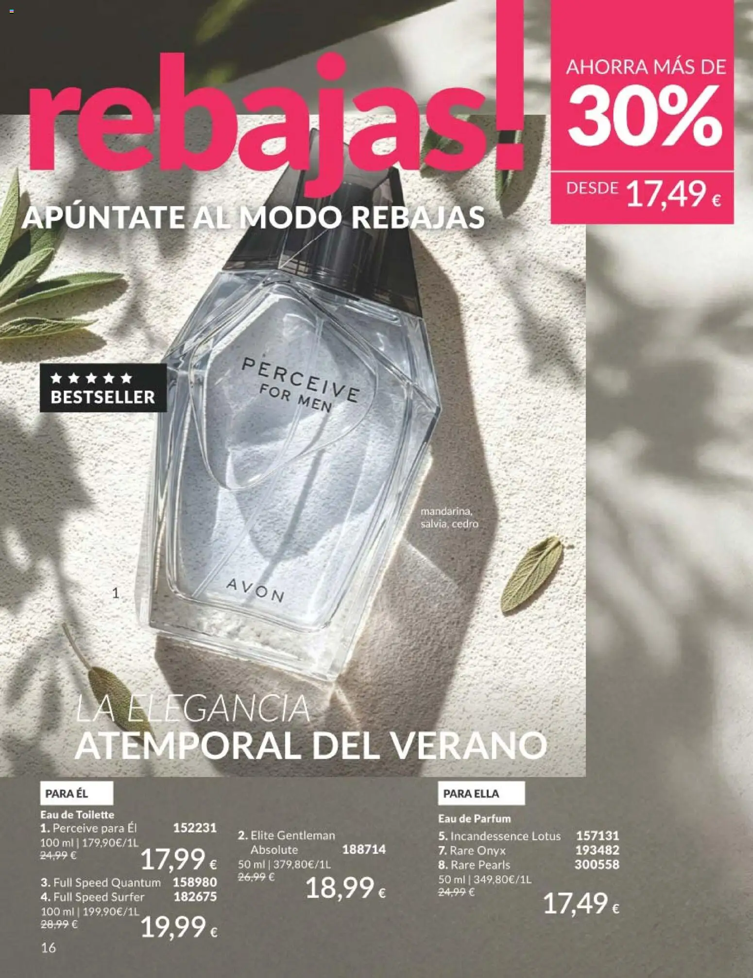 Catálogo AVON campaña 7 │ válido desde el 01/07/2026 | Página: 16