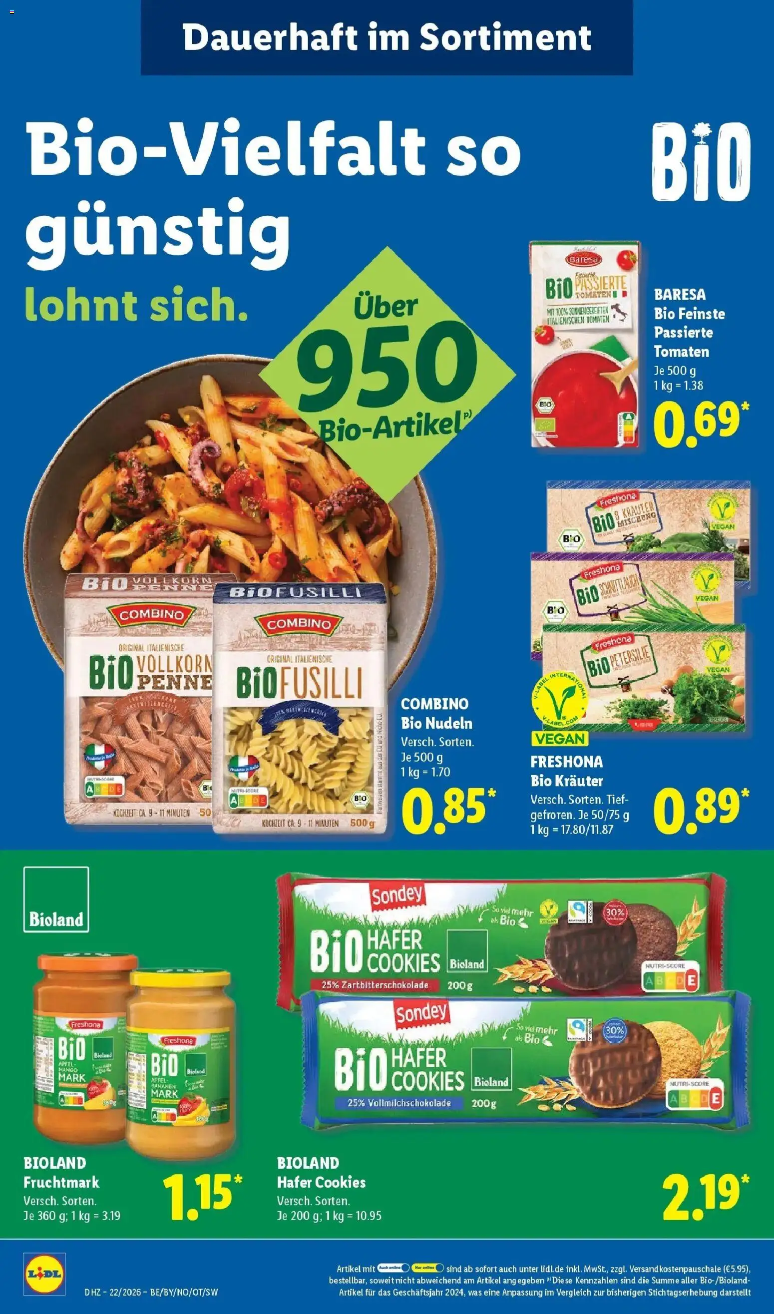Lidl Prospekt Hof-innenstadt – gültig ab 26.05.2026 | Seite: 20 | Produkte: Äpfel, Bananen, Petersilie, Nudeln