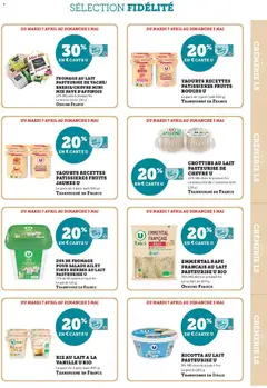 Super U - Prévisualisation de Super U - Ma sélection Carte U avril valide à partir de 07.04.2026 | Page: 7 | Produits: Salade, Yaourts, Fromage, Ricotta