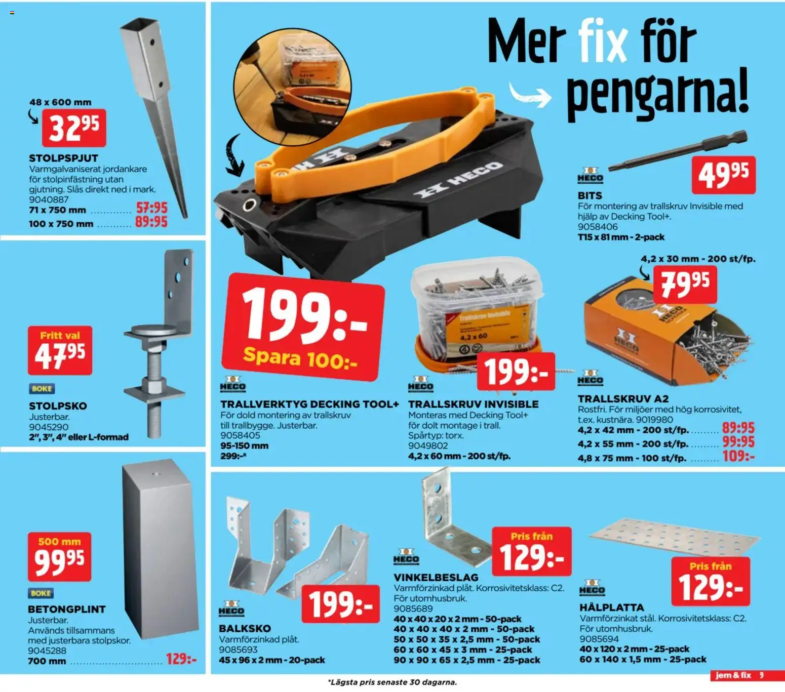 ByggMax reklamblad aktuell från 22/06/2026 | Sida: 9