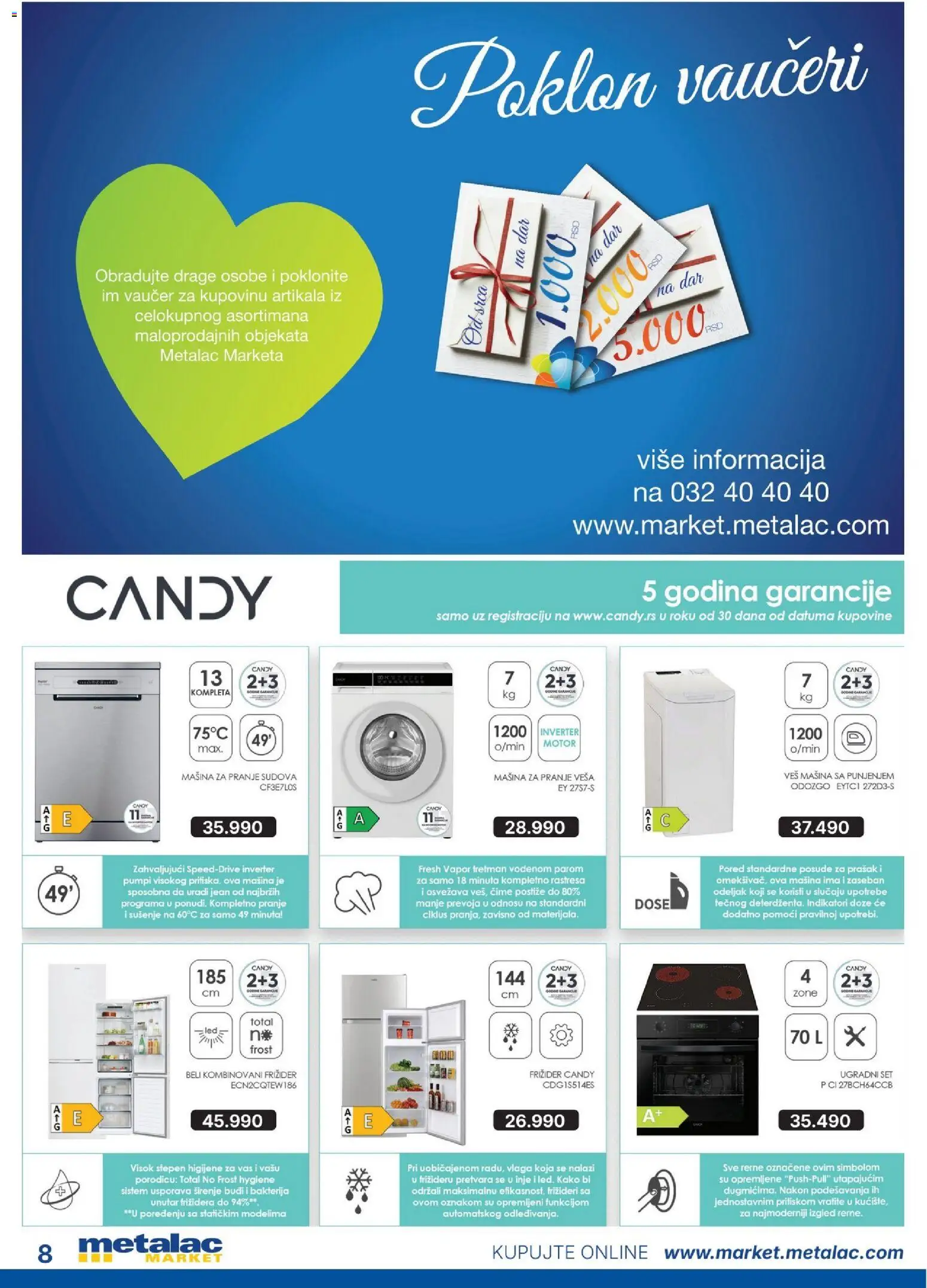 Metalac Market katalog - važi od 01.08.2026 | Strana: 8