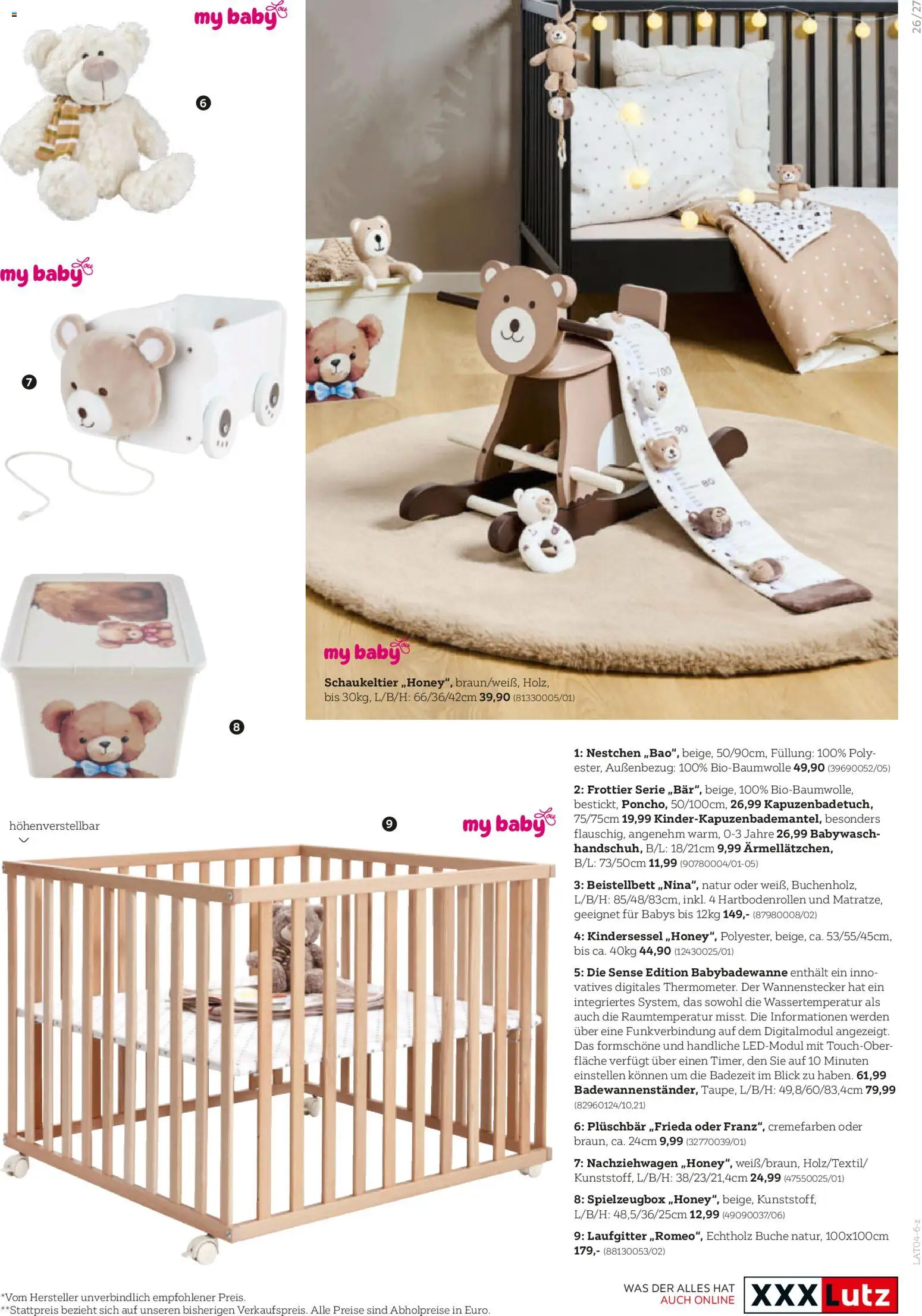 XXXLutz Babykatalog gültig ab 30.04.2026 | Seite: 27