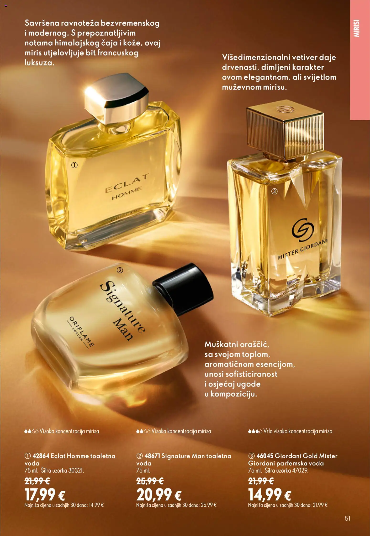Oriflame katalog | vrijedi od 26.08.2026 | Stranica: 51 | Proizvodi: Miris, Voda