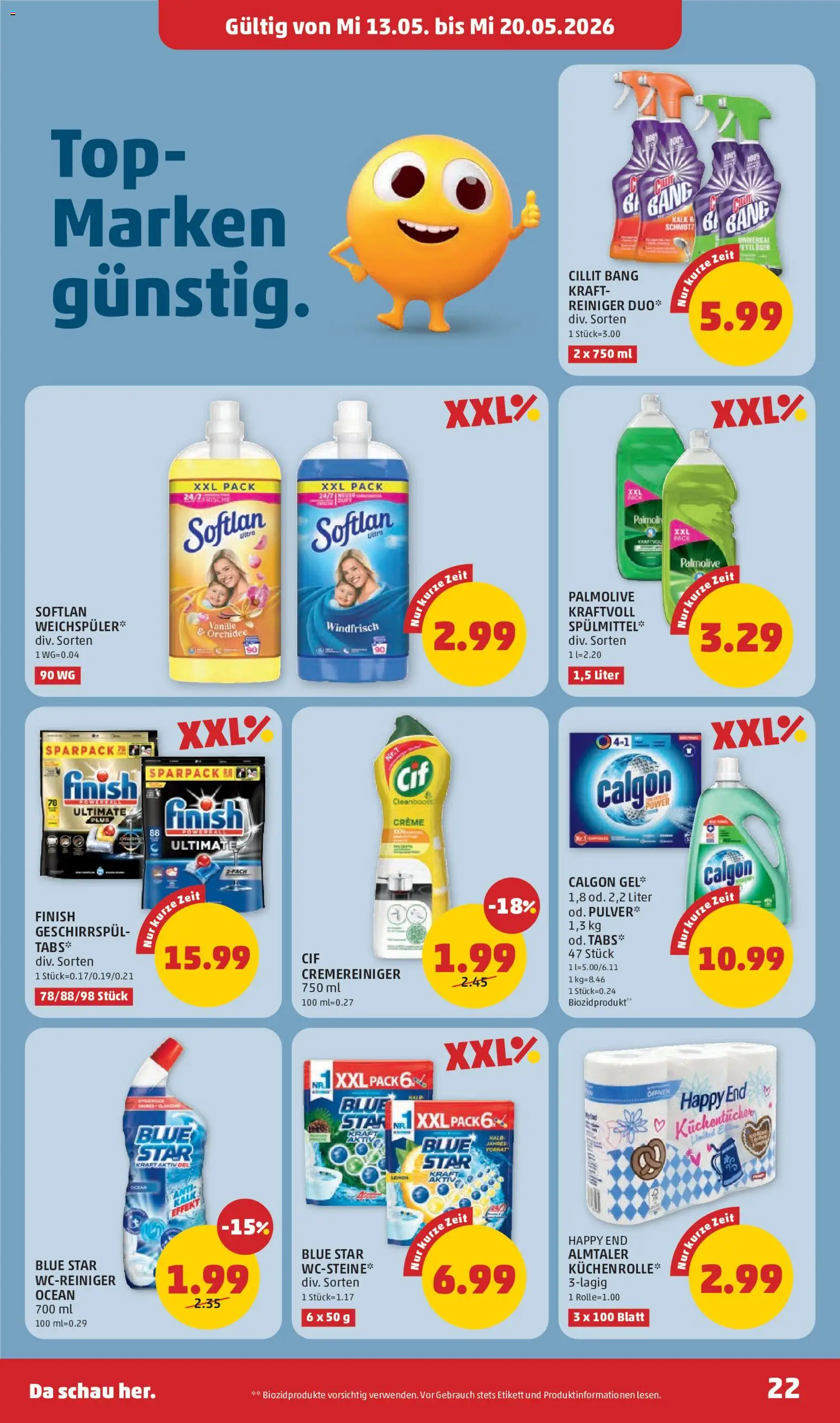 Penny Markt Flugblatt gültig ab 13.05.2026 | Seite: 22 | Produkte: Creme