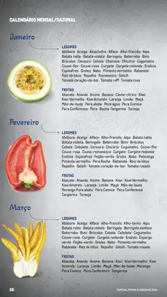 Pré-visualização Makro Especial Frutas e Verduras 2026 válido de 06.03.2026 | Página: 66 | Produtos: Brócolos, Banana, Abacate, Abóbora