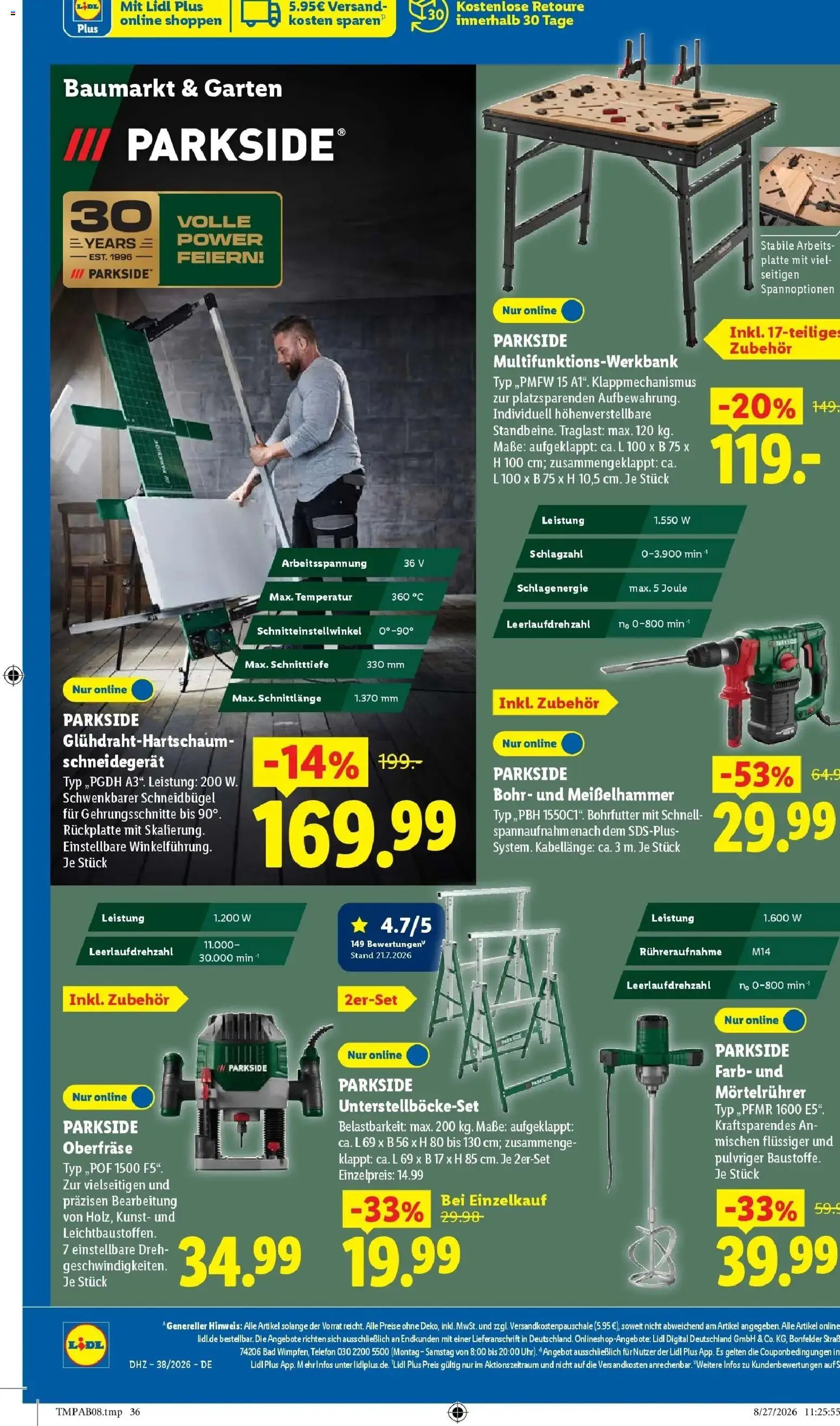 Lidl Prospekt Einbeck (ab 14.09.2026) zum Blättern » Angebote | Seite: 40 | Produkte: Cutter, Mixer, Bad, Telefon