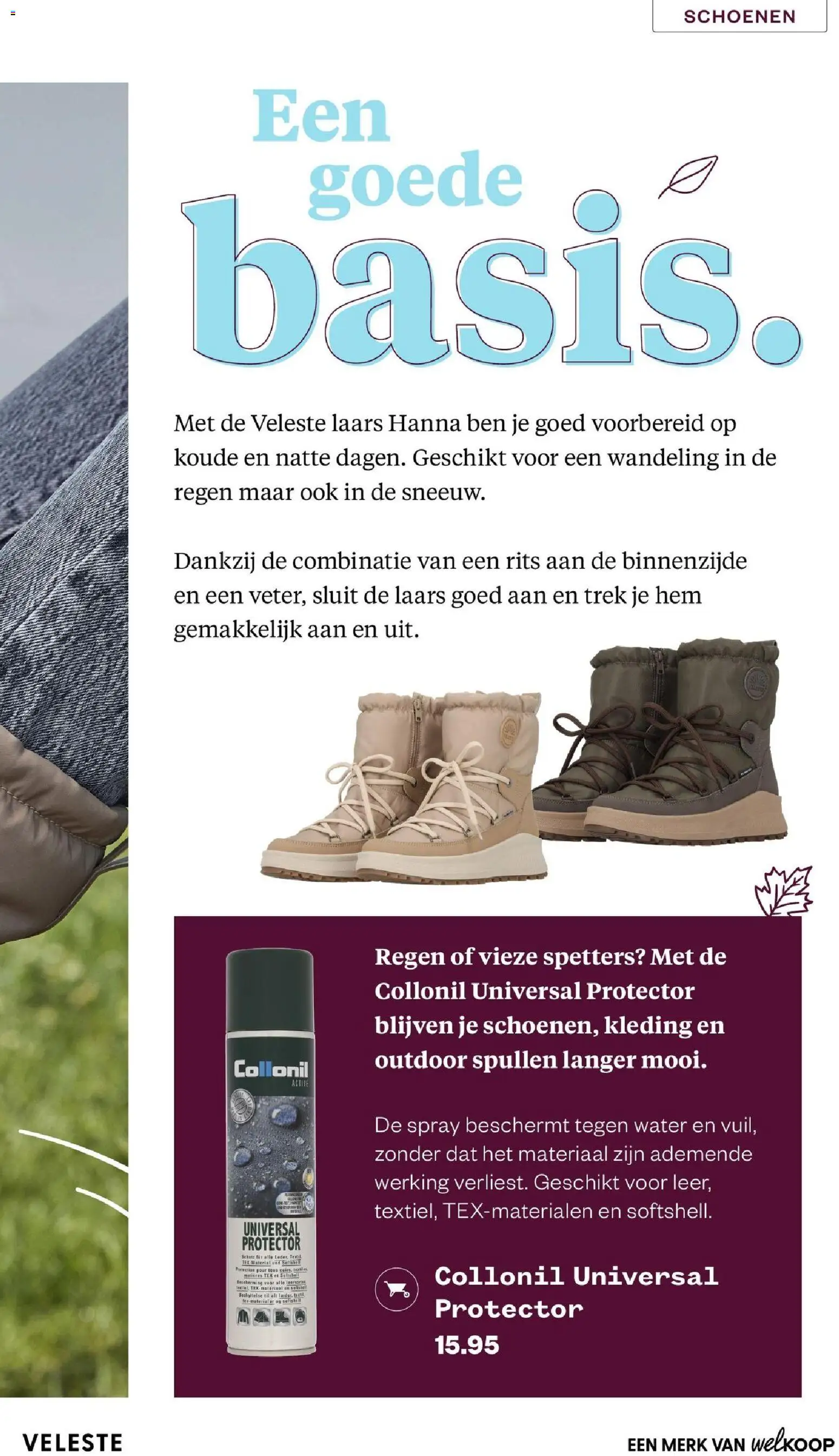 {H1} | Pagina: 21 | Producten: Schoenen, Laars, Water