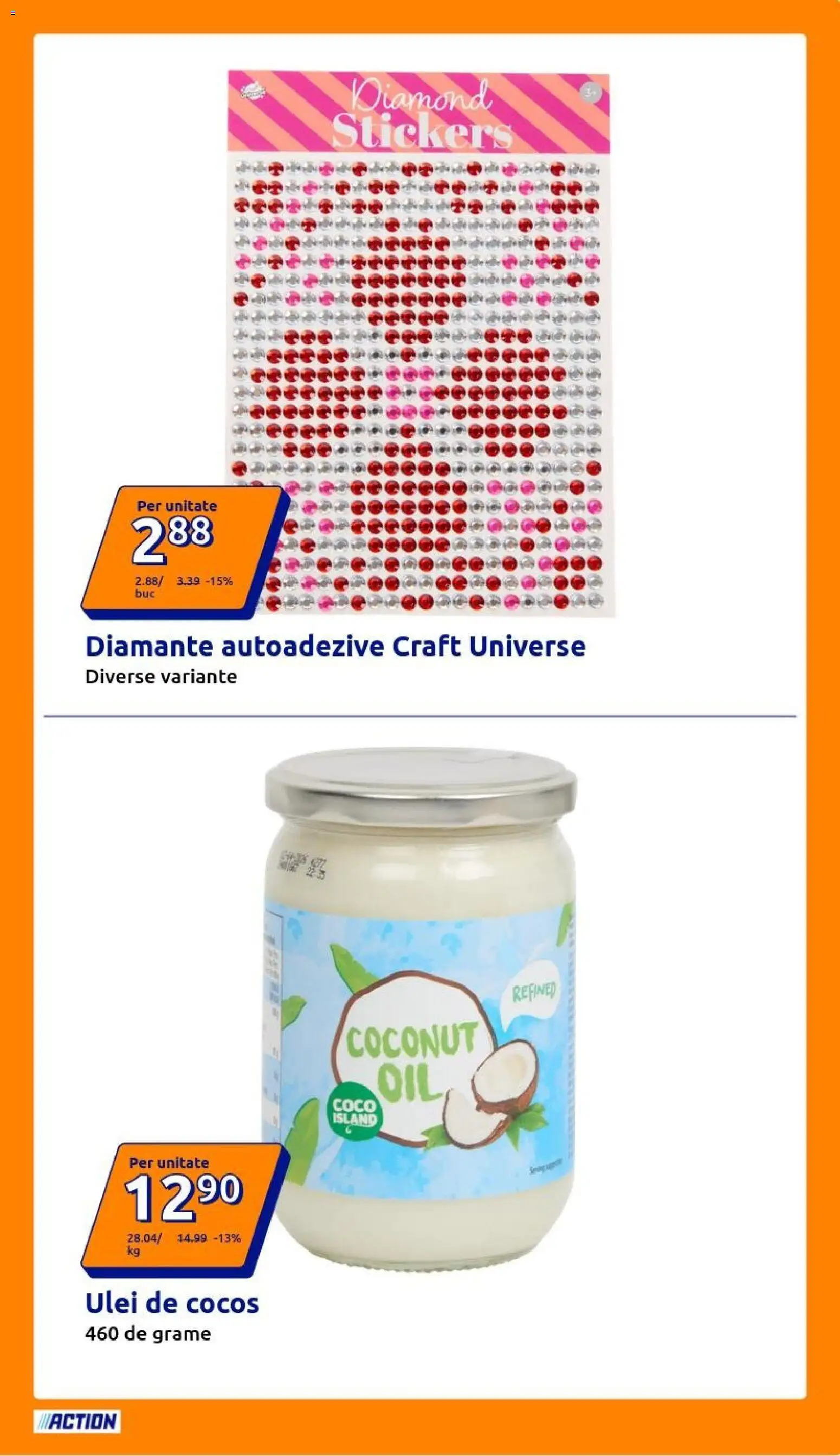 Noul catalog ACTION – valabil de la 07.10.2026 | Pagină: 9 | Produse: Ulei de cocos, Ulei
