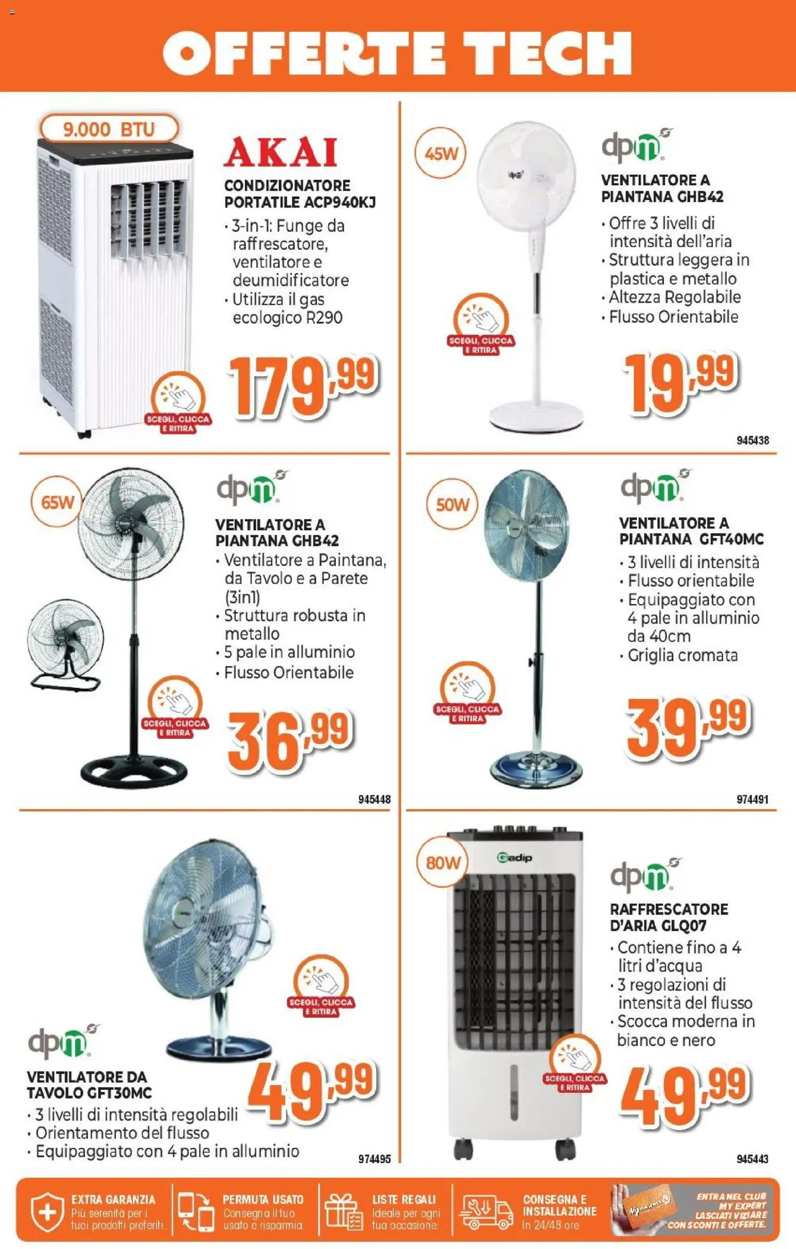 Volantino Expert del 04.06.2026 | Pagina: 14 | Prodotti: Deumidificatore, Alluminio, Griglia, Tavolo
