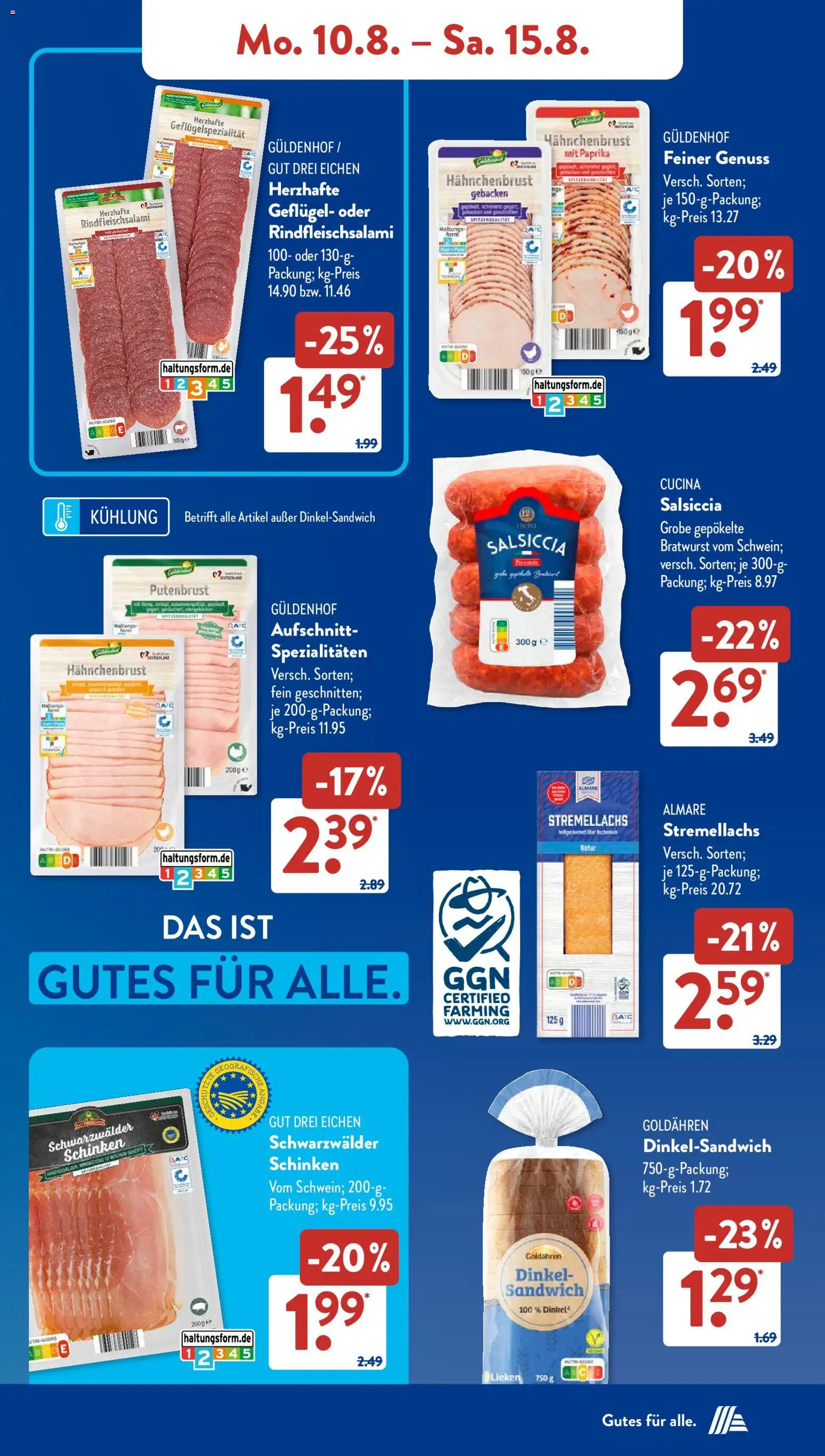 Aldi Süd Prospekt – gültig ab 10.08.2026 | Seite: 6 | Produkte: Kabel, Box, Home creation