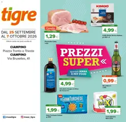 Anteprima del volantino Tigre volantino Ciampino valido a partire dal 25/09/2026