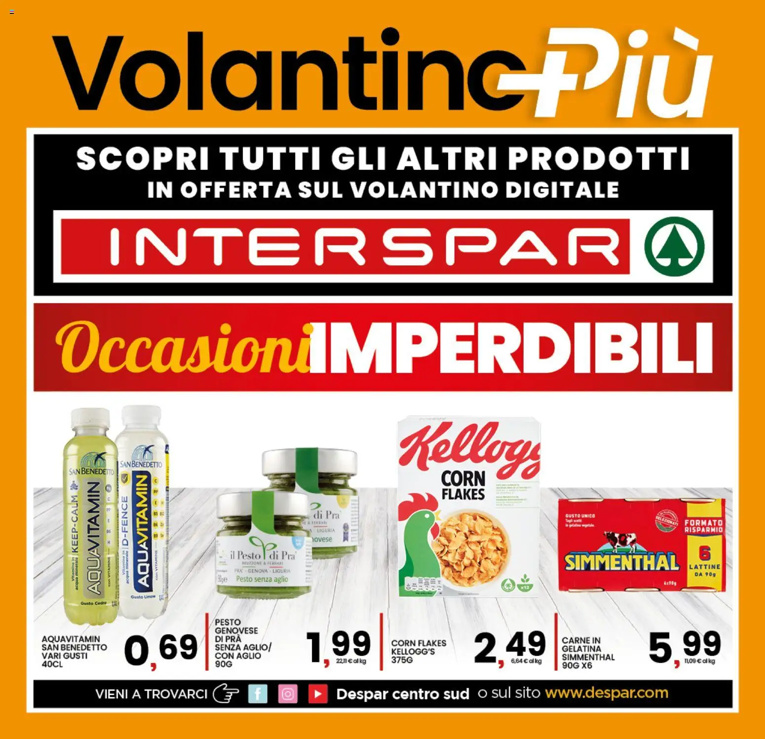 Volantino Interspar del 20/08/2026 | Pagina: 17 | Prodotti: Aglio, Pesto, Carne, Acqua minerale