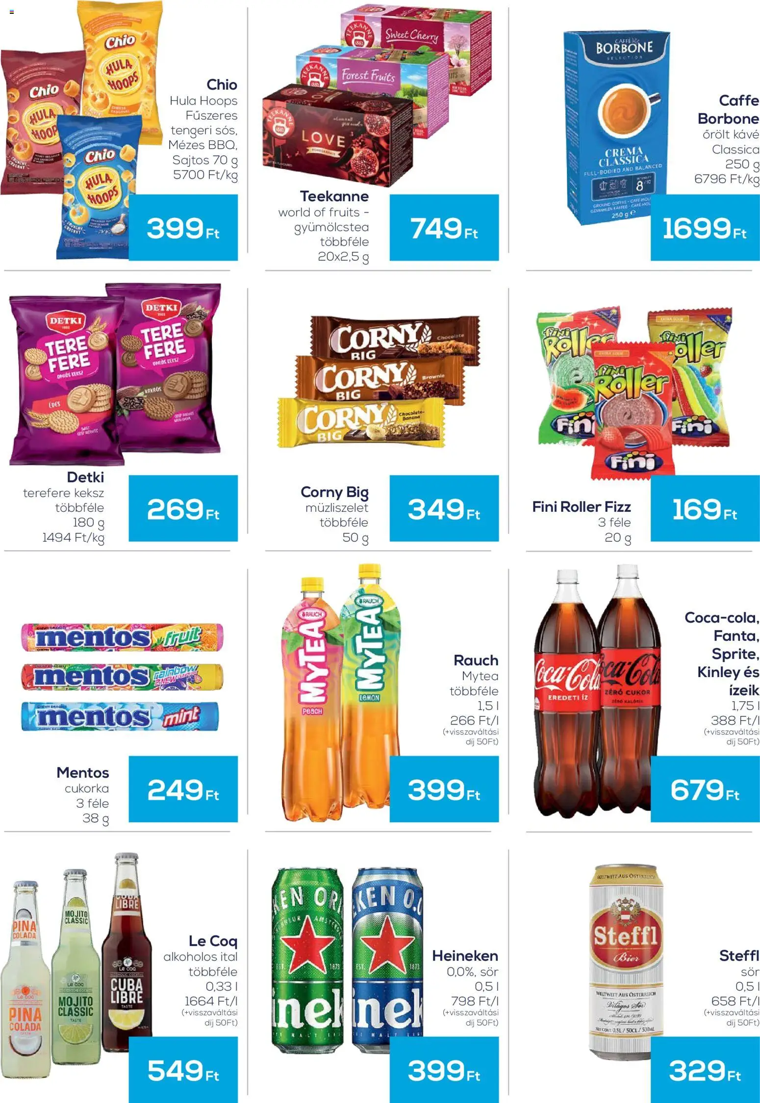 G'Roby akciós ujság - amely érvényes a következő dátumtól: 28.05.2026 | Oldal: 3 | Termékek: Fanta, Gyümölcstea, Őrölt kávé, Brownie