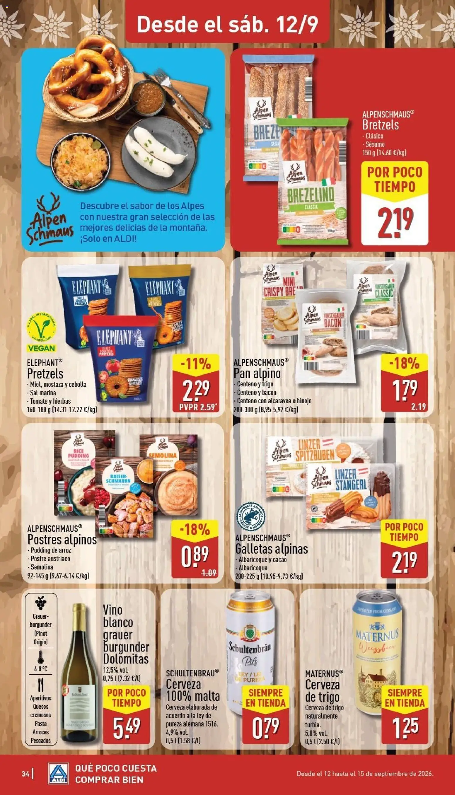 Aldi folleto Canarias │ válido desde el 07/09/2026 | Página: 34