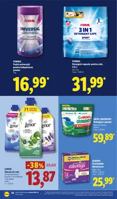 Ofertele Lidl valabile de la 12.10.2026 | Pagină: 26
