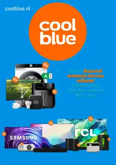 Coolblue folder - Voorbeeld van een folder van Coolblue, geldig van 08-08-2026