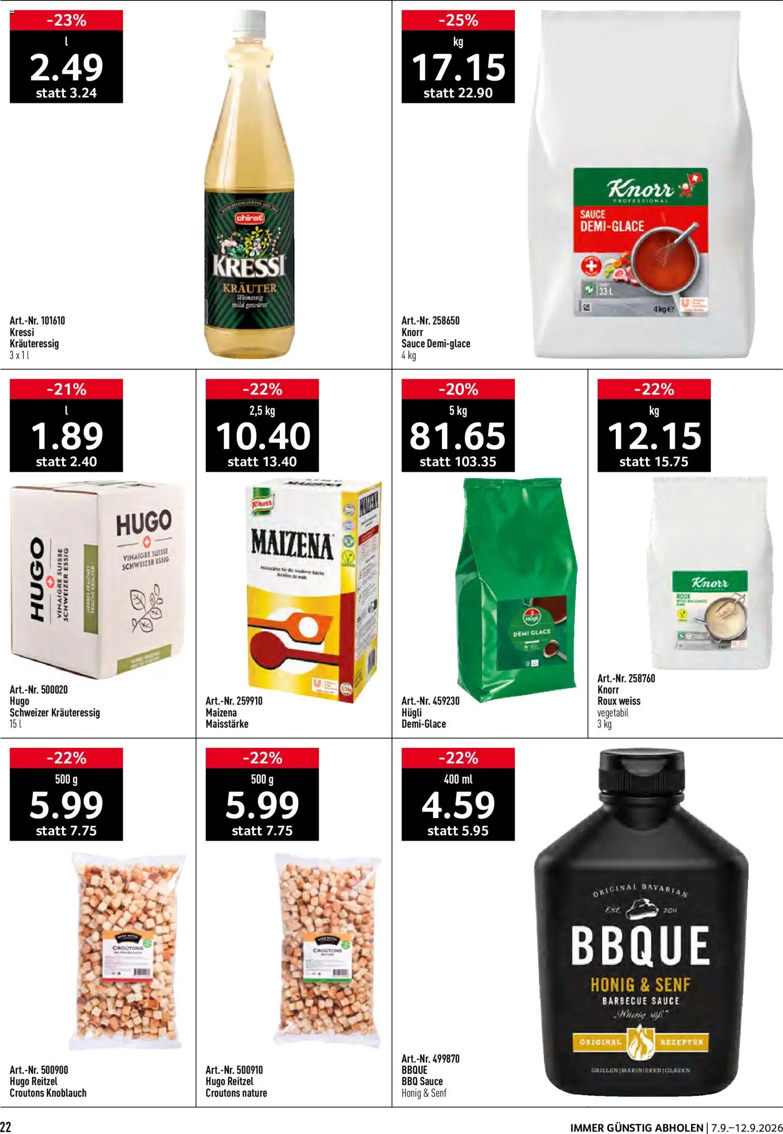 Prodega aktionen – gültig ab 07.09.2026 | Seite: 22