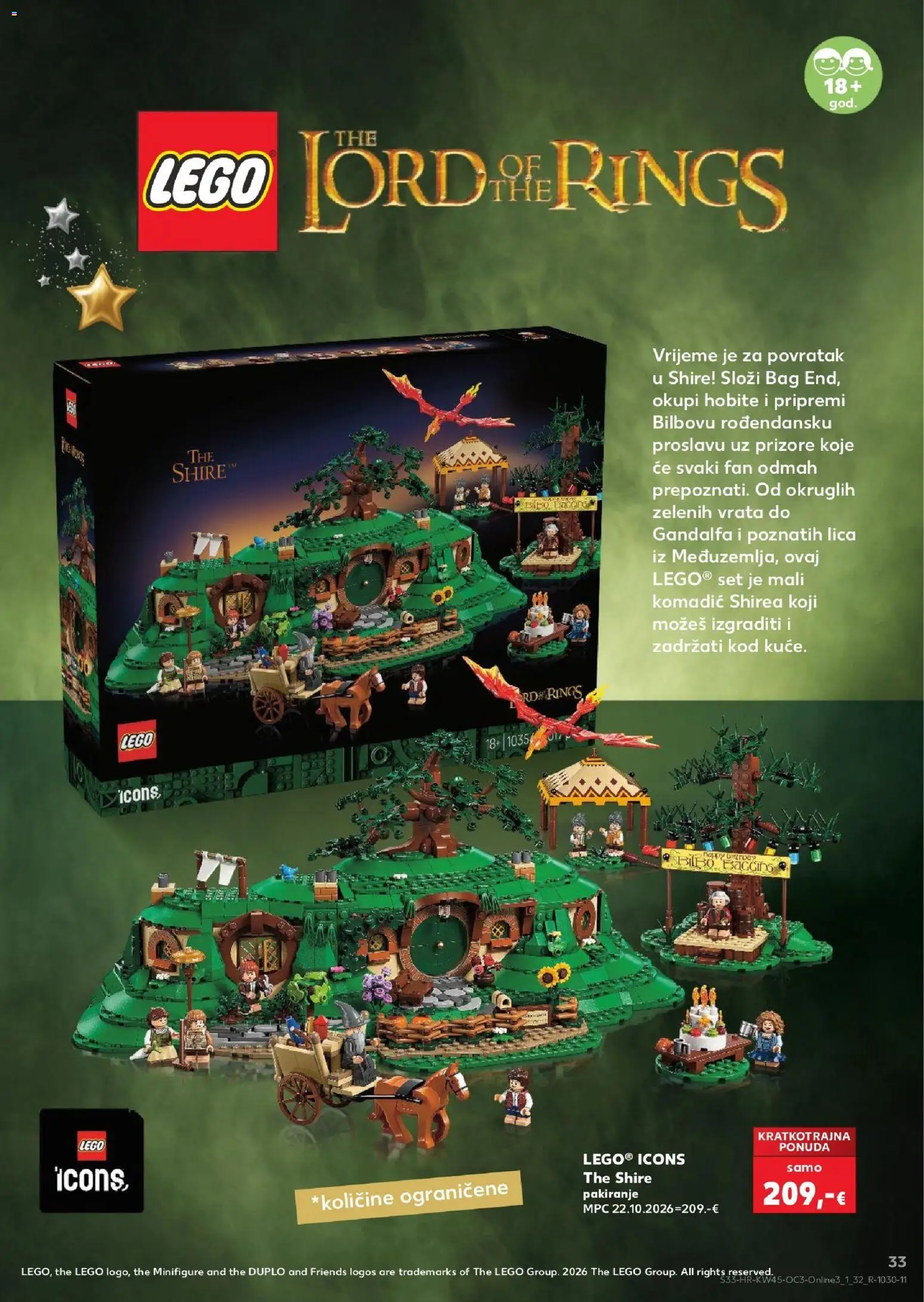 Kaufland katalog | vrijedi od 02.11.2026 | Stranica: 33 | Proizvodi: Vrata, Lego