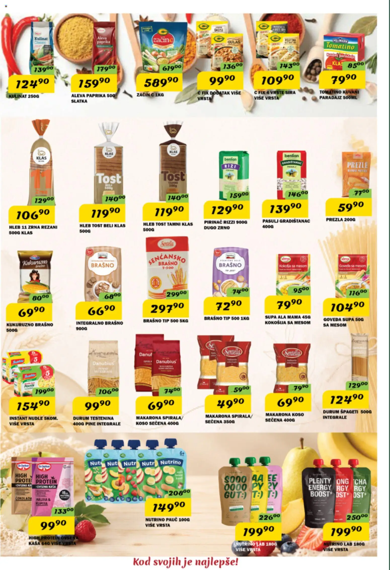 VP Dima katalog - važi od 16.07.2026 | Strana: 2 | Proizvode: Testenina, Paprika, Špageti, Čokolada